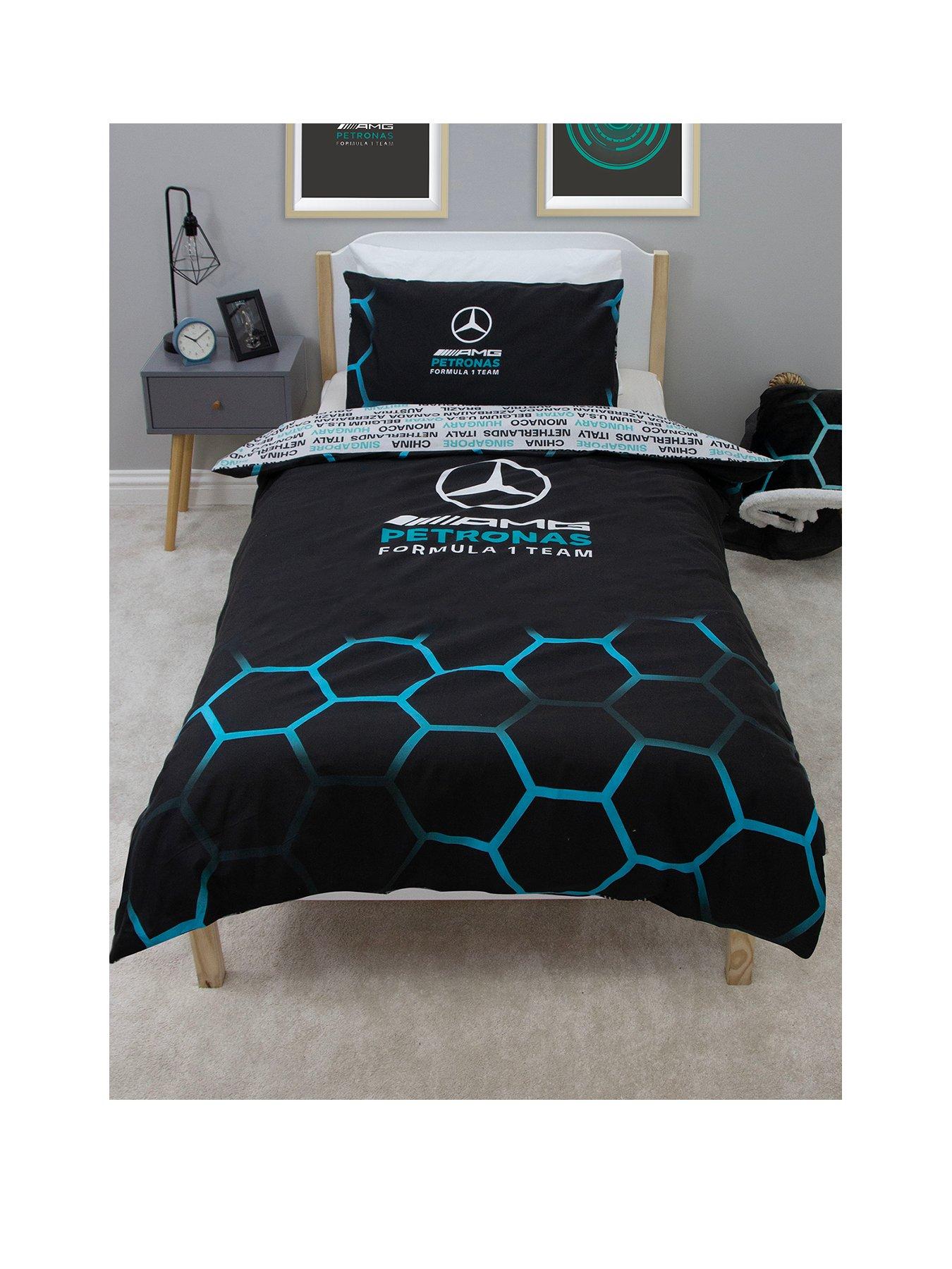 Image 2 of 5 of F1 Mercedes Mercedes Ridge Panel Duvet- Single