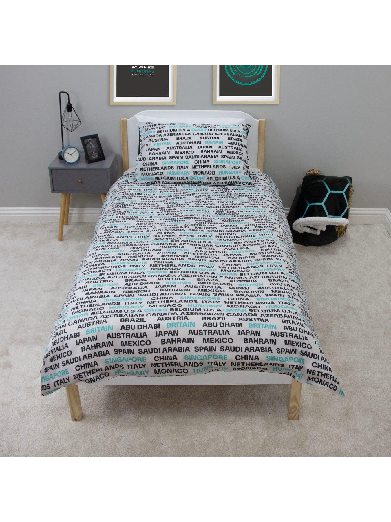 Image 3 of 5 of F1 Mercedes Mercedes Ridge Panel Duvet- Single
