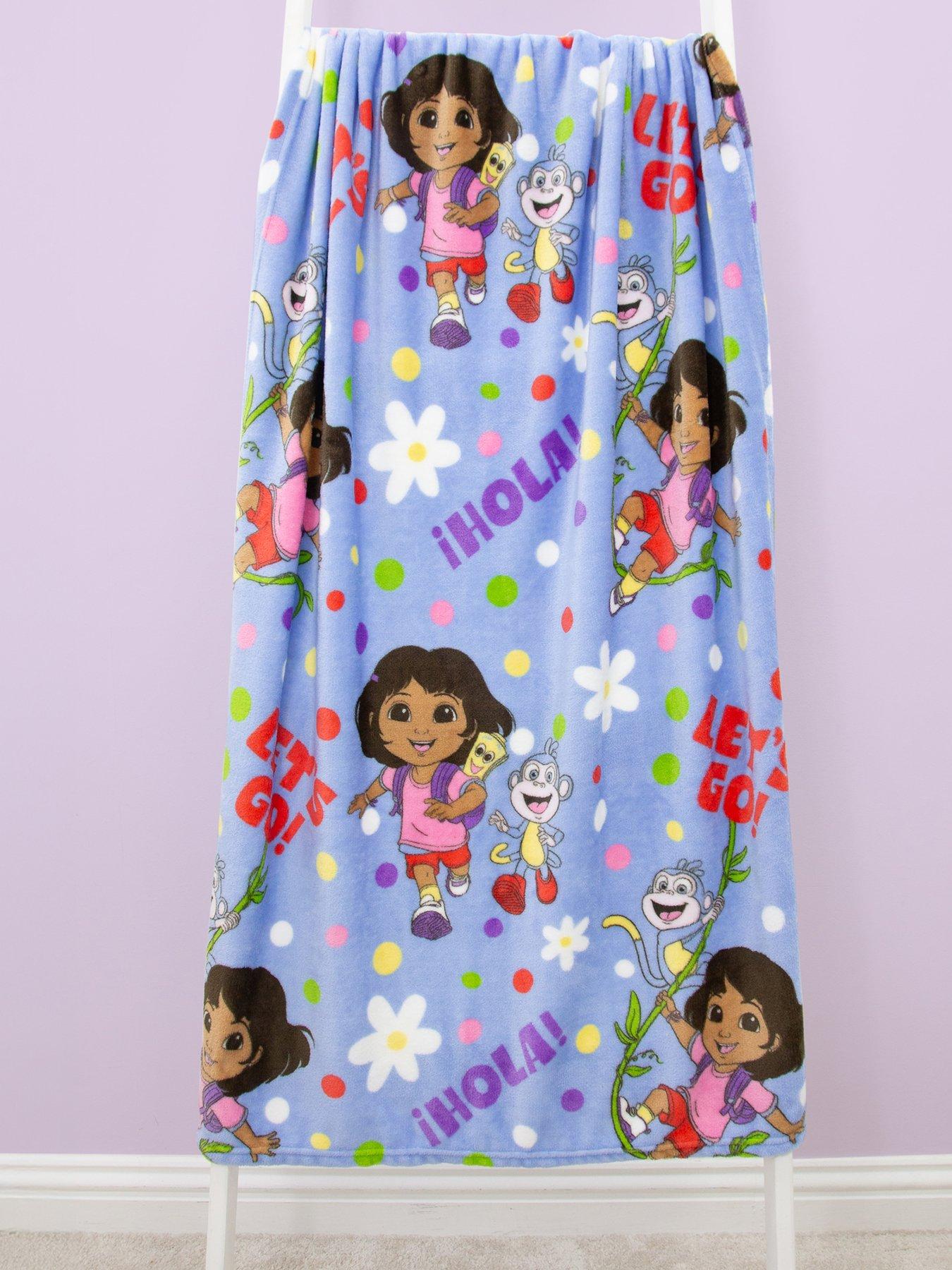 Dora the Explorer Hola Rotary Fleece Blanket