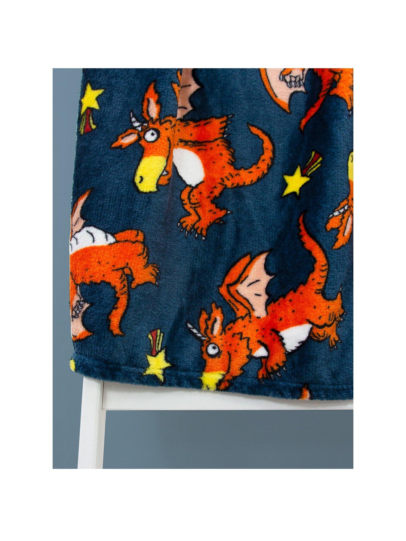 Image 2 of 7 of Zog Stars Rotary Fleece Blanket