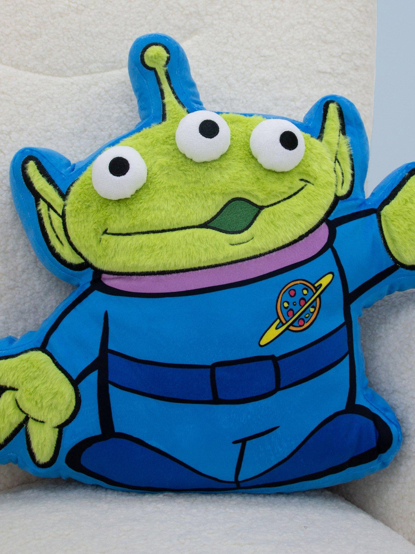 front image of toy-story-explore-shaped-cushion