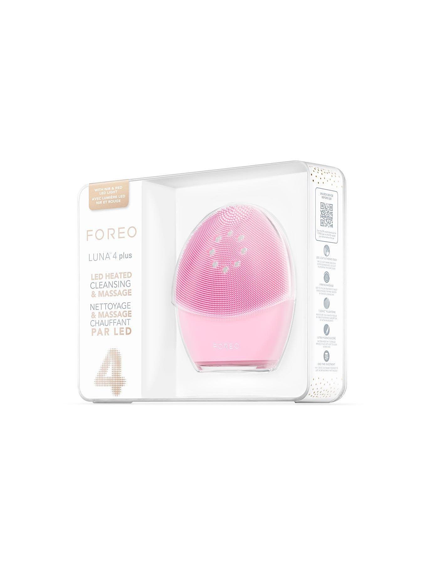 Image 3 of 6 of FOREO LUNA 4 Plus Facial Cleansing Device - Microcurrent & Red Light Therapy, Normal Skin
