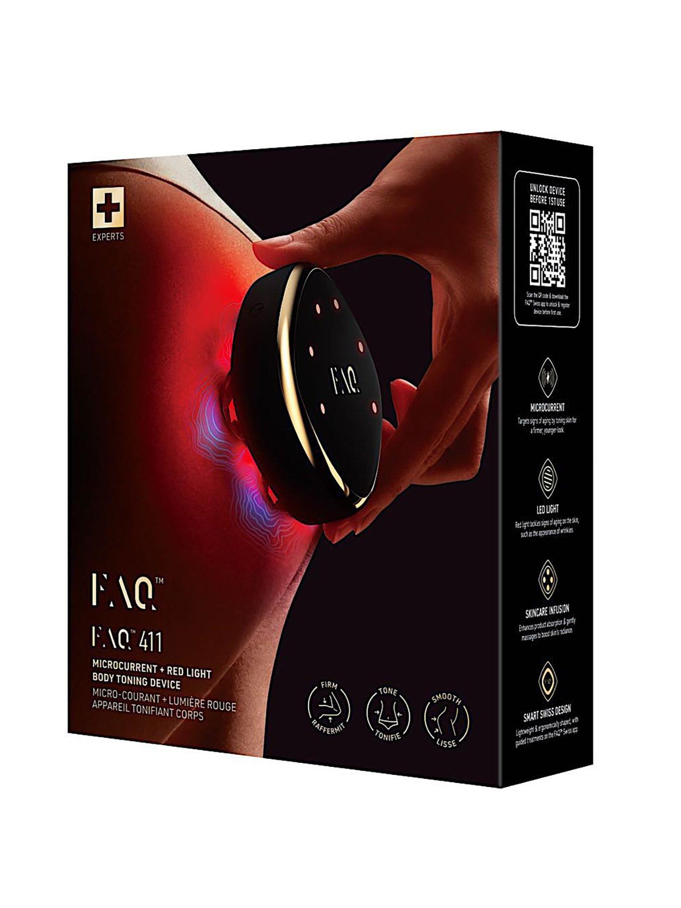  image of foreo-faq-411-microcurrent-red-light-therapy-body-toning-device