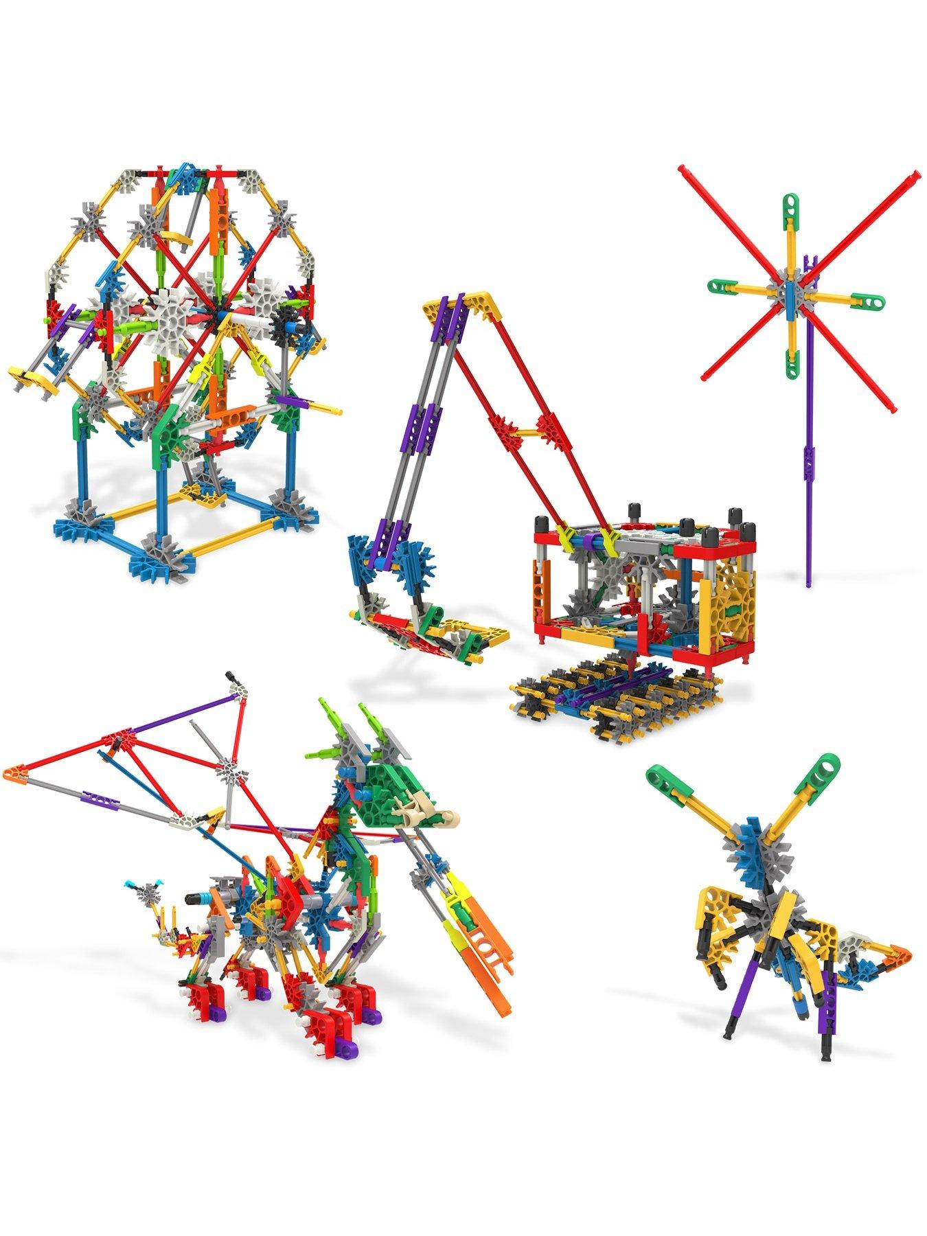  image of knex-knex-408pc-80-model-deluxe-with-bag