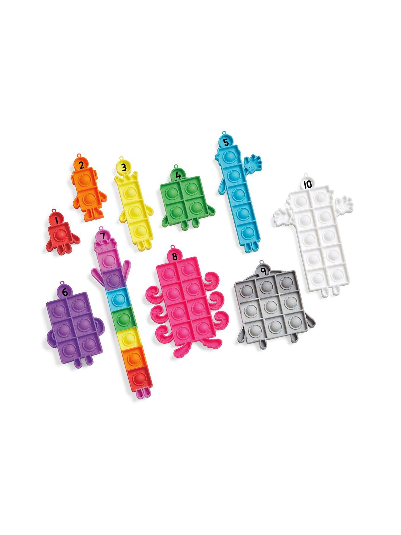 Image 2 of 5 of Numberblocks Numberblocks Sensory Bubble Poppers