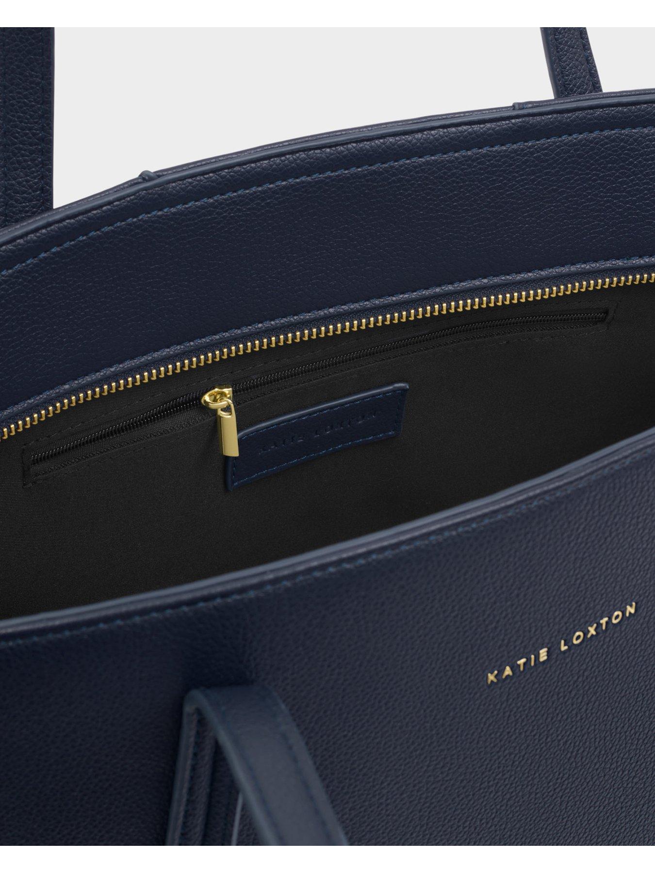 Image 5 of 6 of Katie Loxton Harlyn Work Tote Bag - Navy