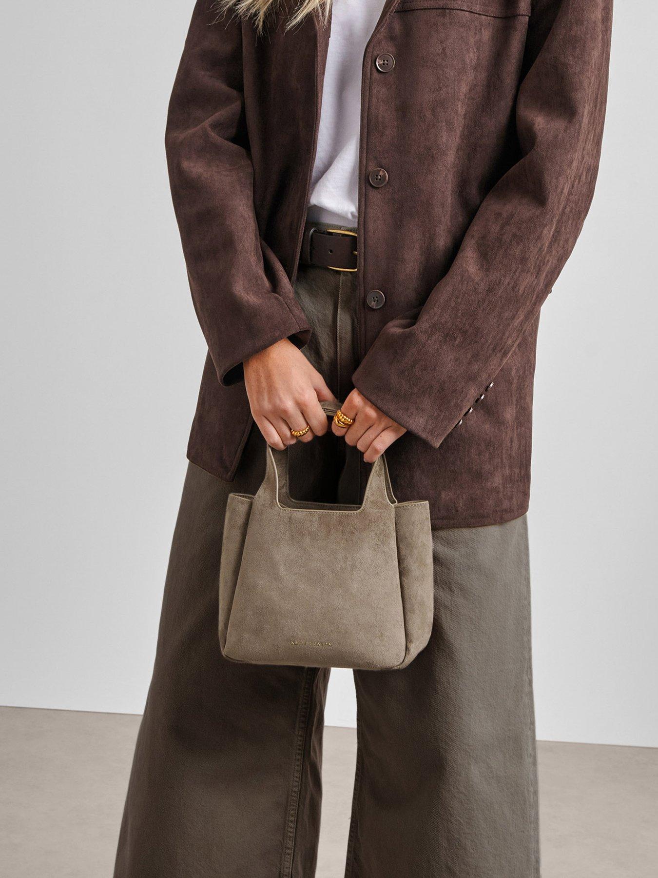 Katie Loxton Raya Top Handle Bag - Mink
