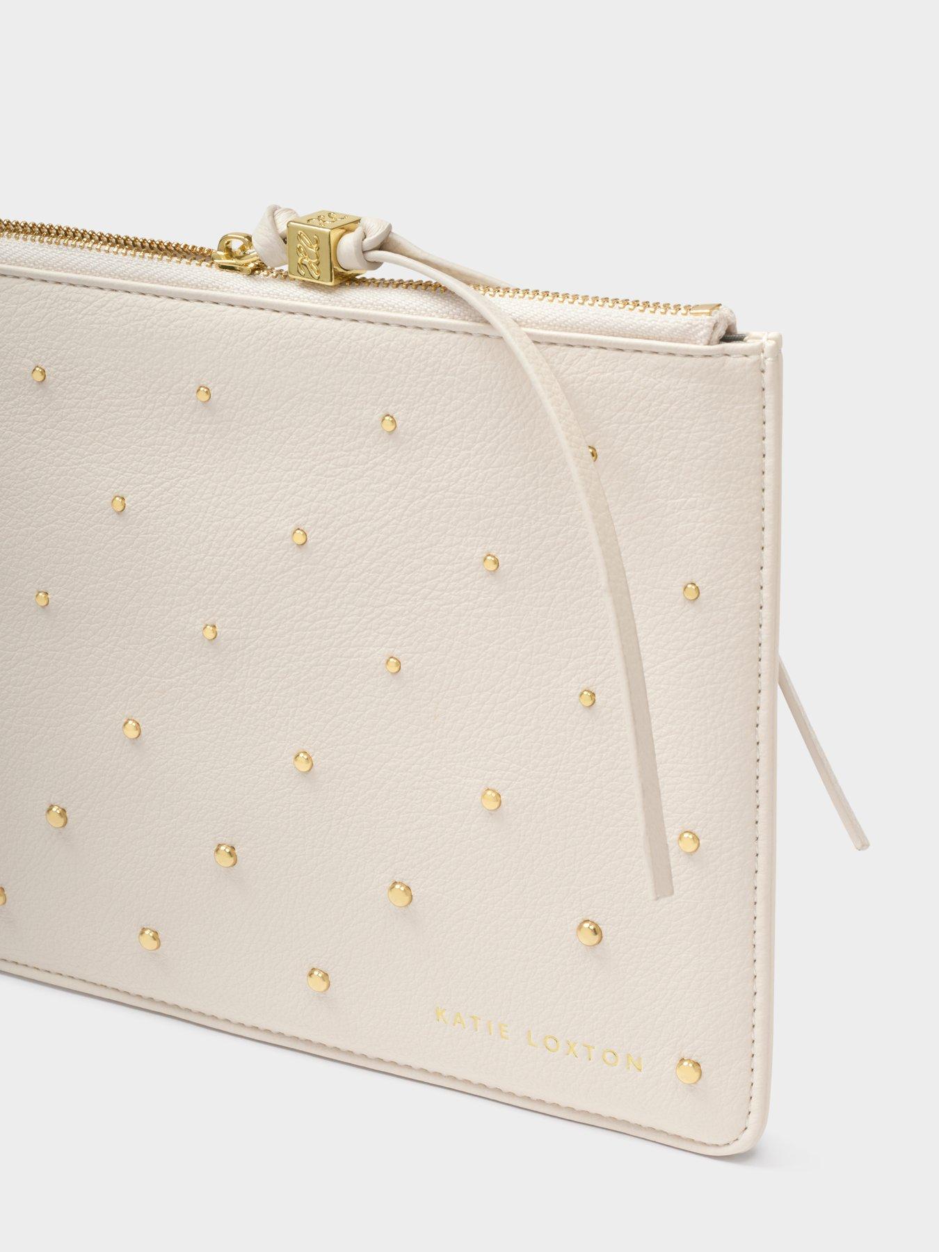  image of katie-loxton-tassel-charm-pouch-white
