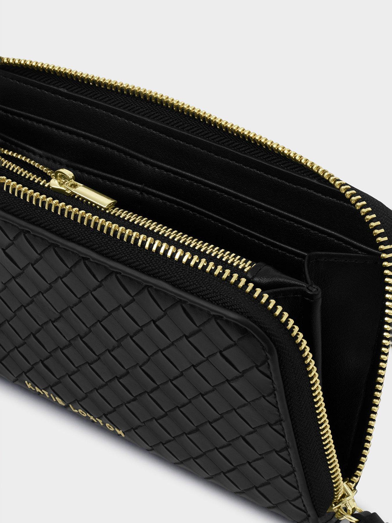  image of katie-loxton-nova-large-purse-black