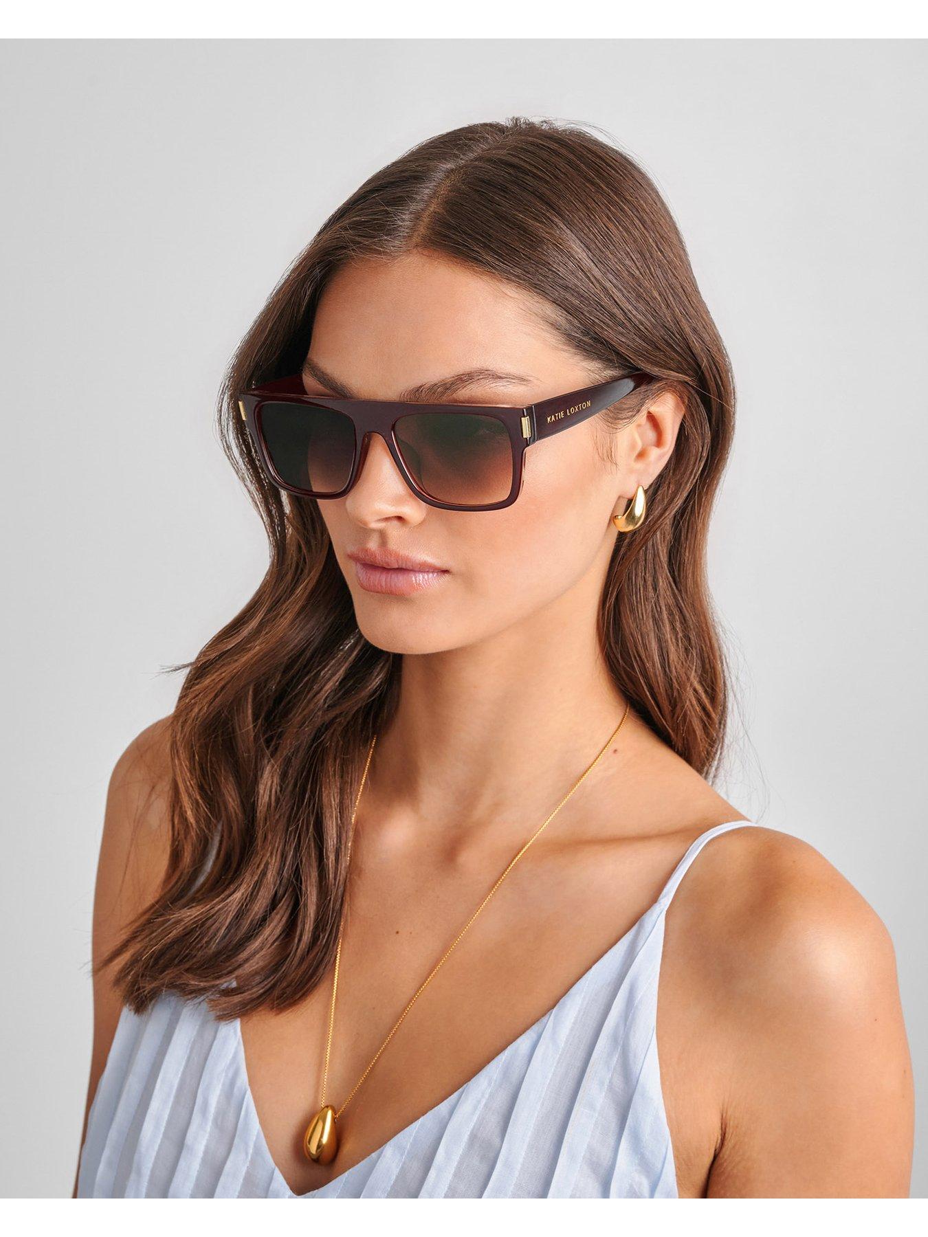 Katie Loxton Aspen Sunglasses - Dark Cherry