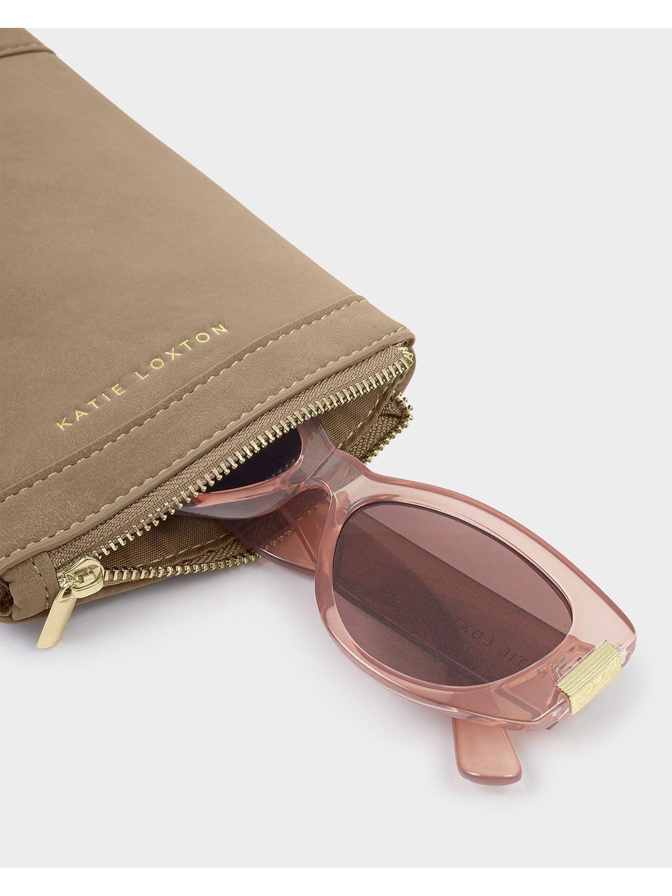  image of katie-loxton-duo-sunglasses-case-beige