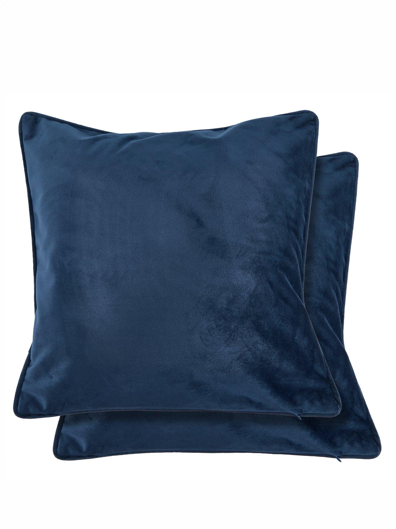 The Very Collection Dusk Velvet Filled Cushion