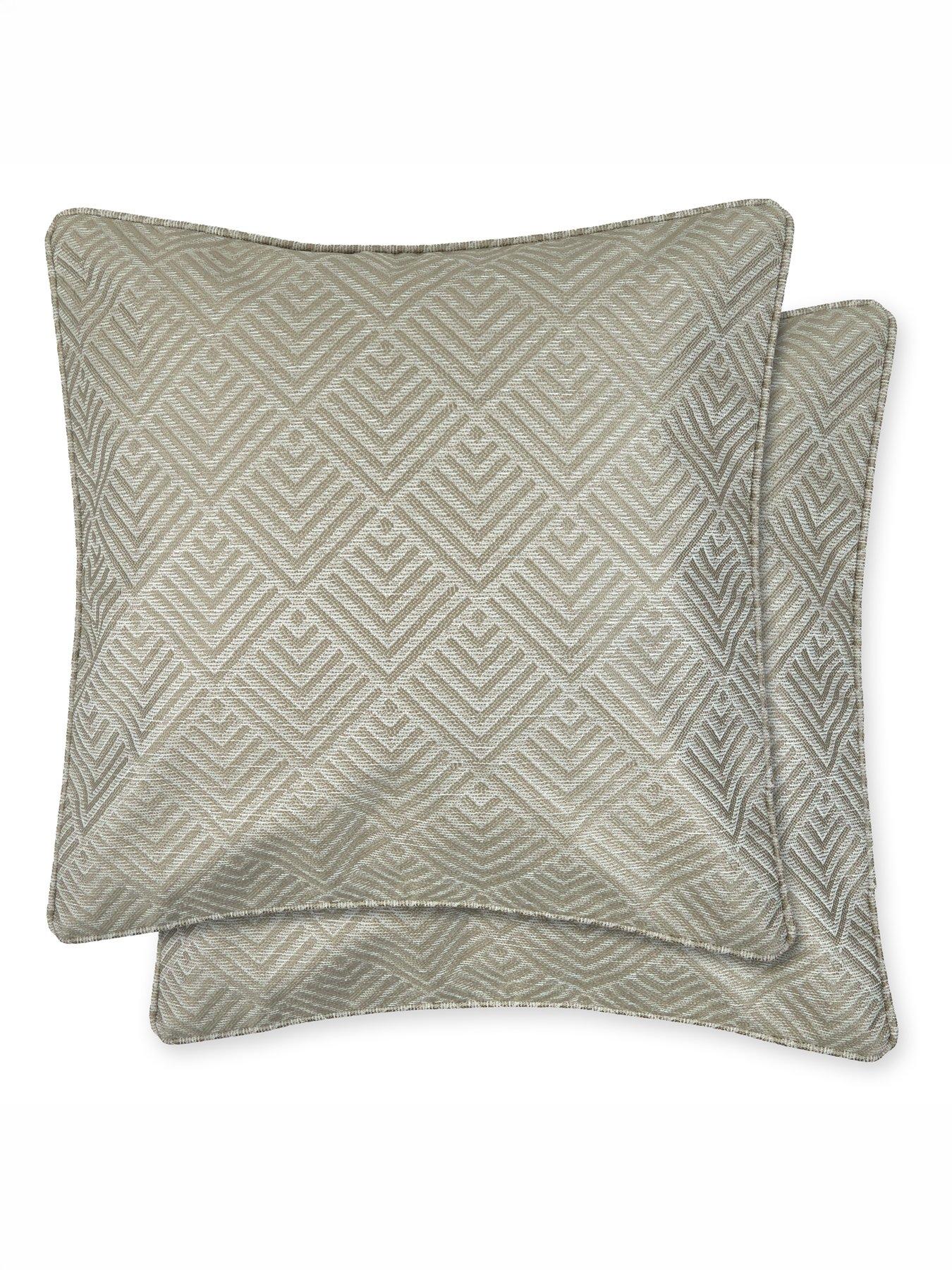 Image 1 of 5 of The Very Collection Sorrento Ultra Jacquard Filled Cushion