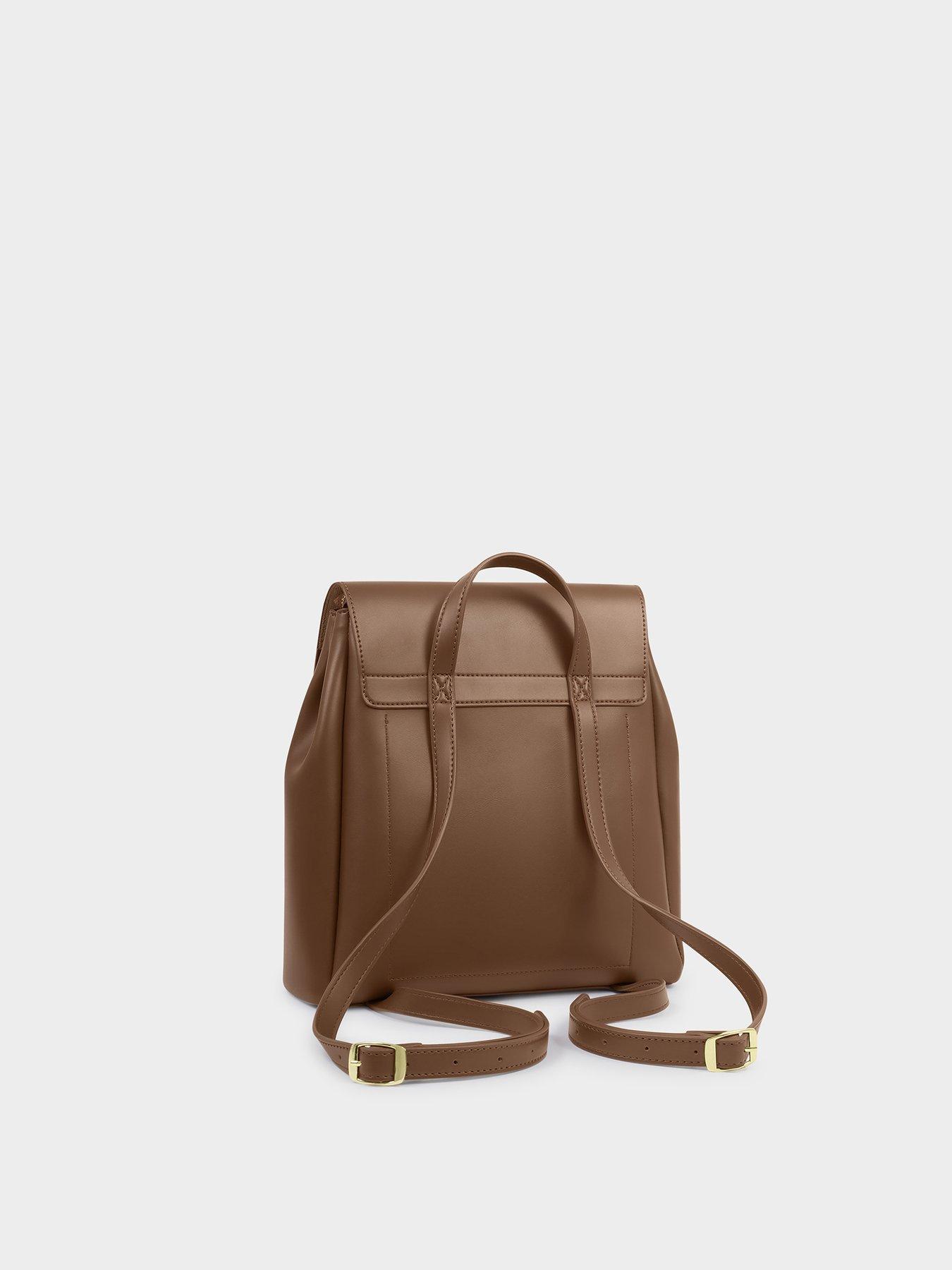  image of katie-loxton-nadia-medium-backpack-chocolate