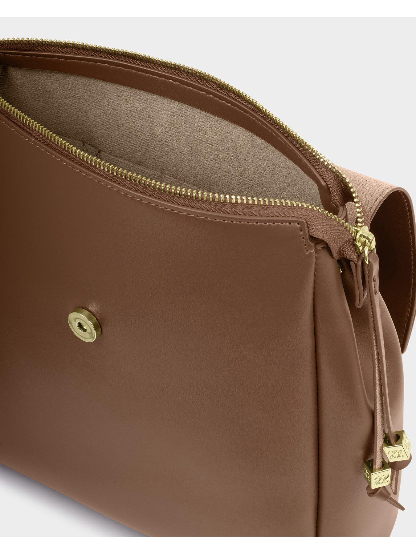  image of katie-loxton-nadia-medium-backpack-chocolate