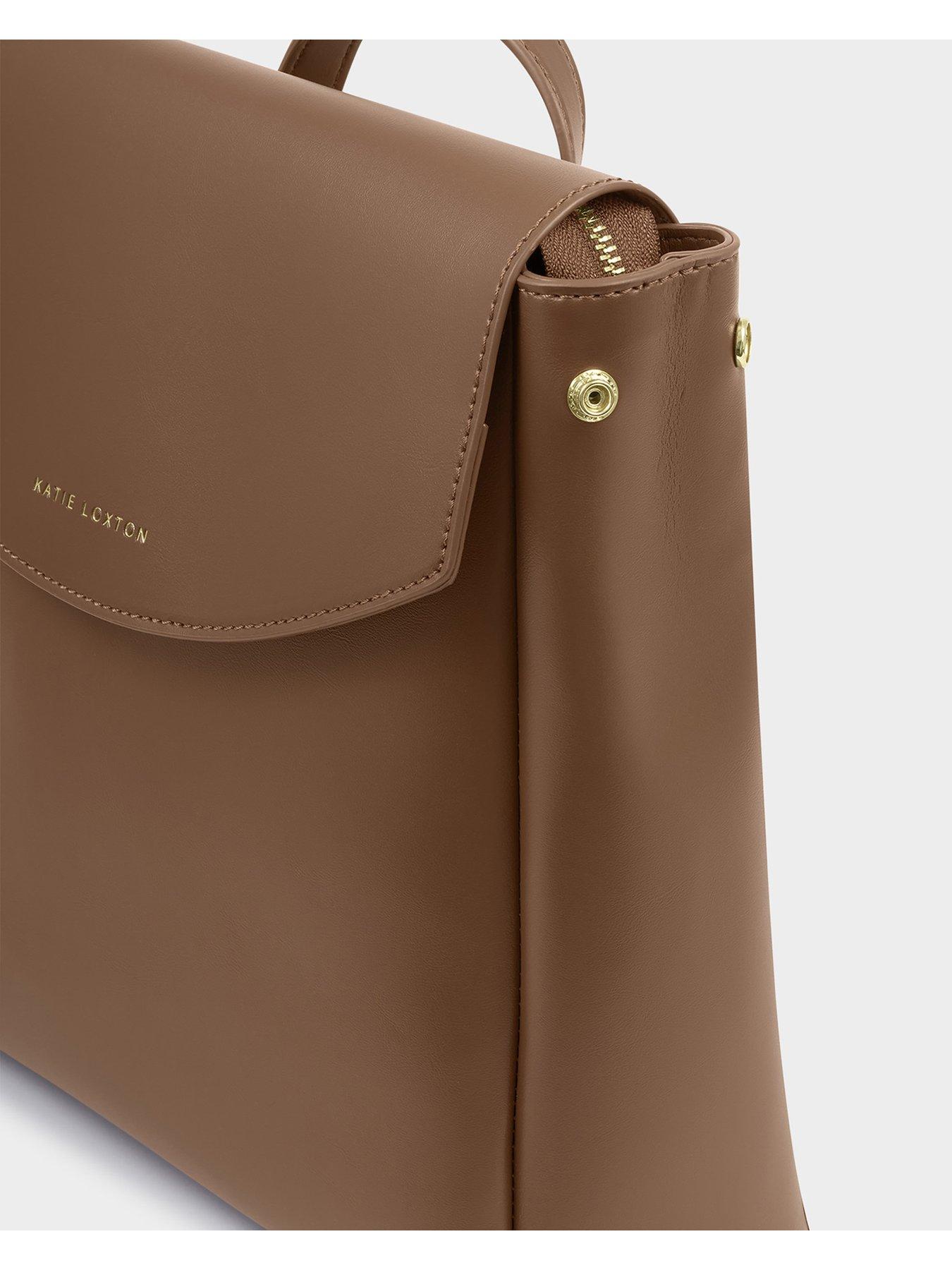  image of katie-loxton-nadia-medium-backpack-chocolate