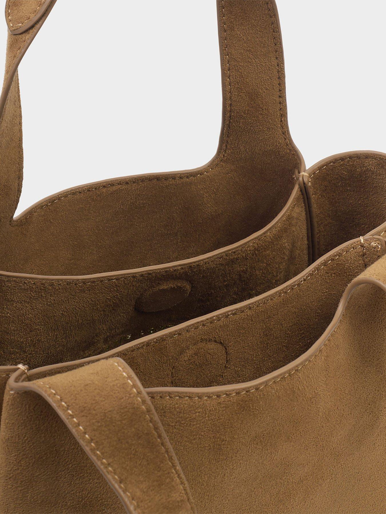  image of katie-loxton-raya-top-handle-bag-caramel