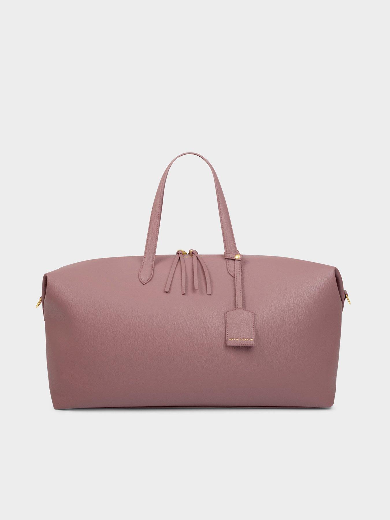 image of katie-loxton-soho-weekend-bag-deep-rose