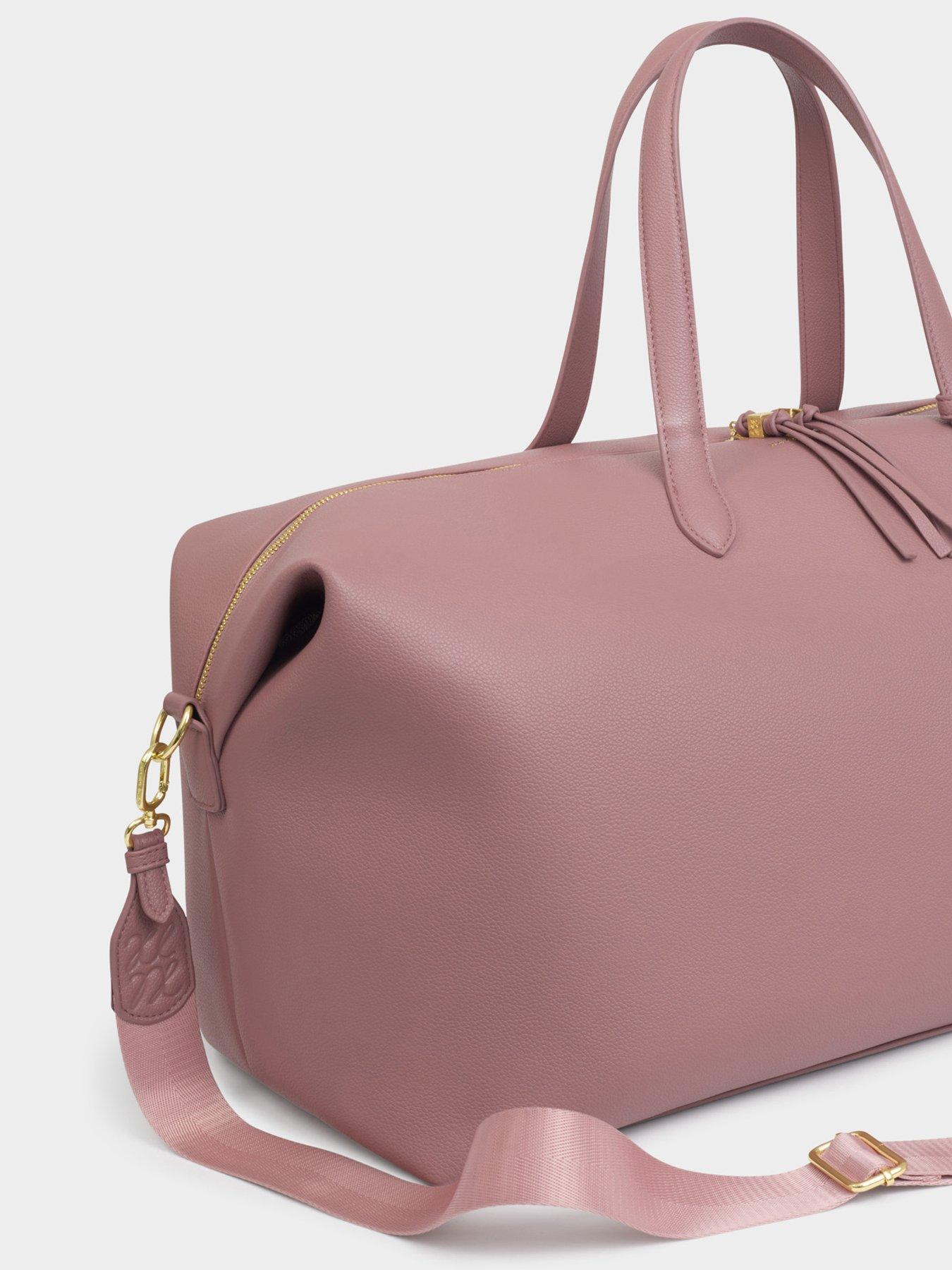  image of katie-loxton-soho-weekend-bag-deep-rose