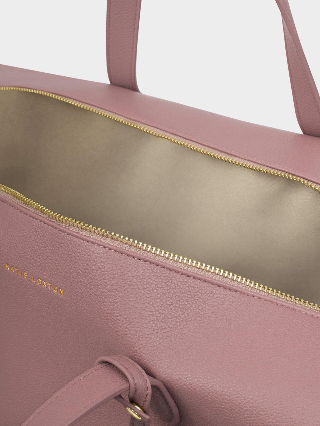  image of katie-loxton-soho-weekend-bag-deep-rose