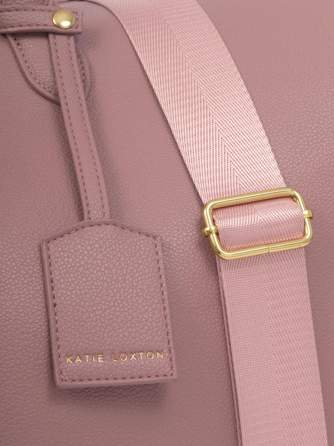  image of katie-loxton-soho-weekend-bag-deep-rose