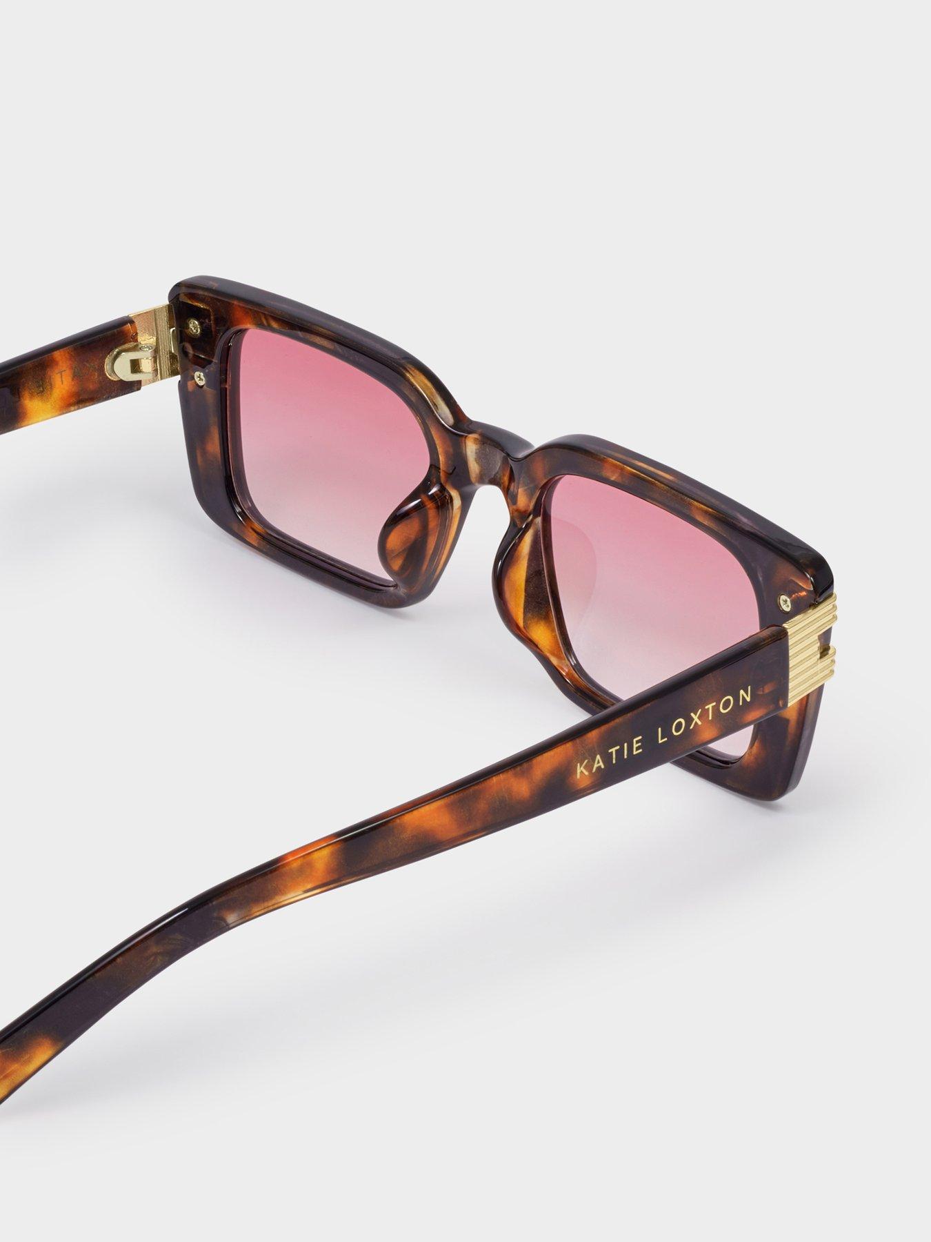  image of katie-loxton-malibu-sunglasses-dark-tortoiseshell