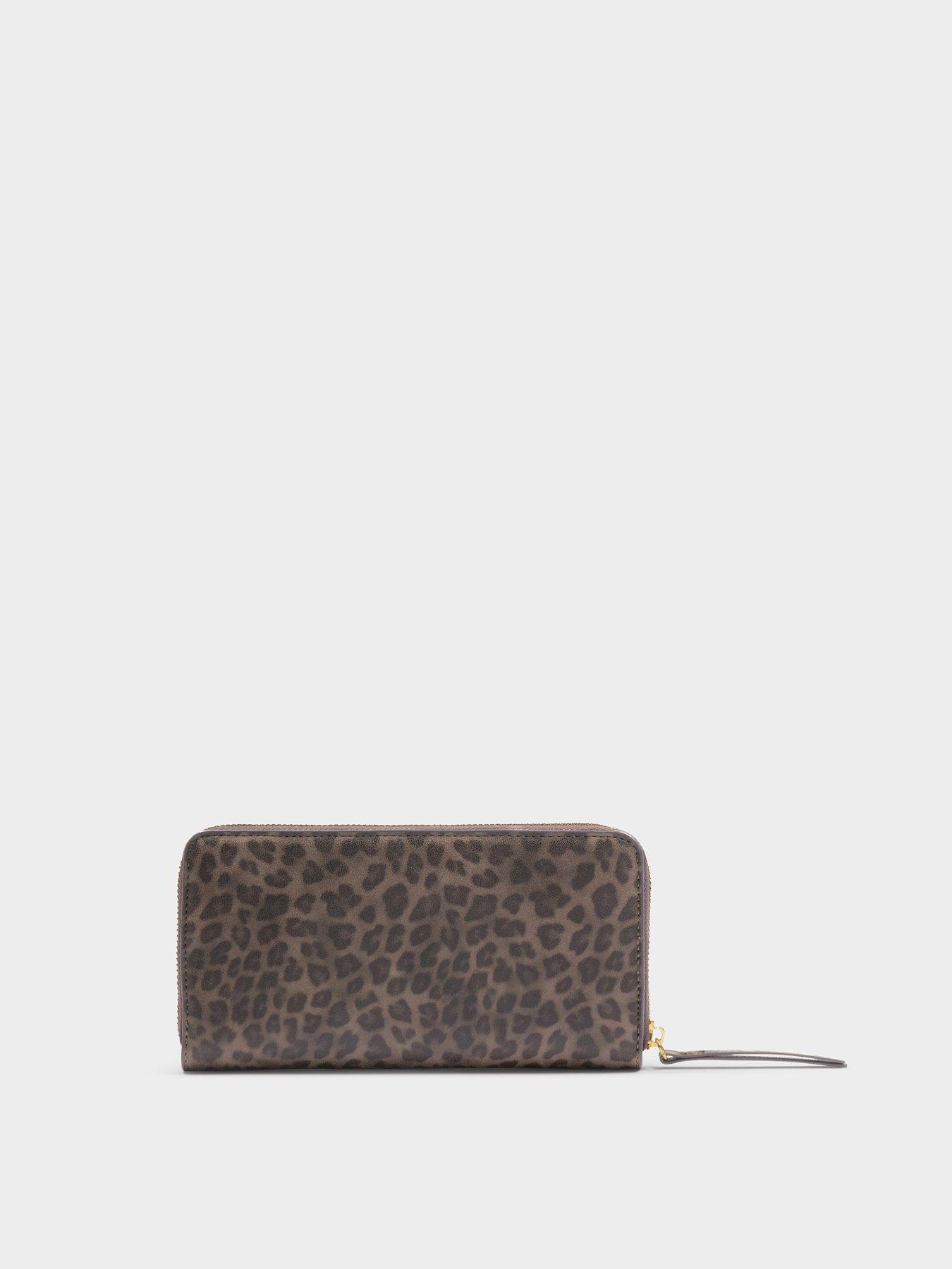 Image 2 of 5 of Katie Loxton Large Purse - Leopard Print