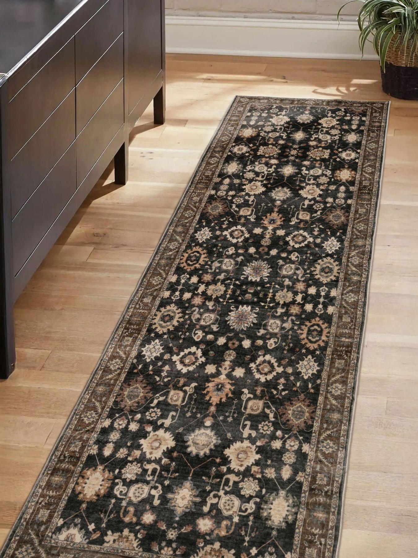 The Very Collection Washable Roma Traditional Runner 67 X 230cm
