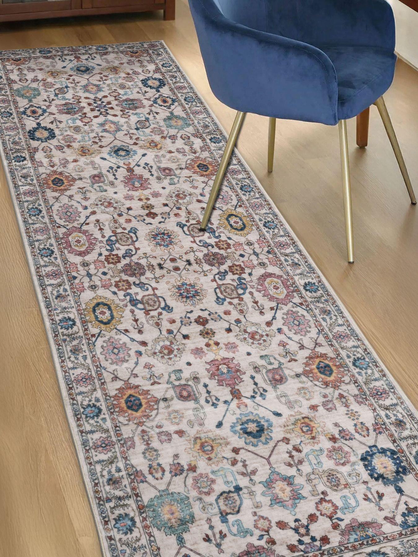 The Very Collection Washable Roma Traditional Runner 67 X 230cm