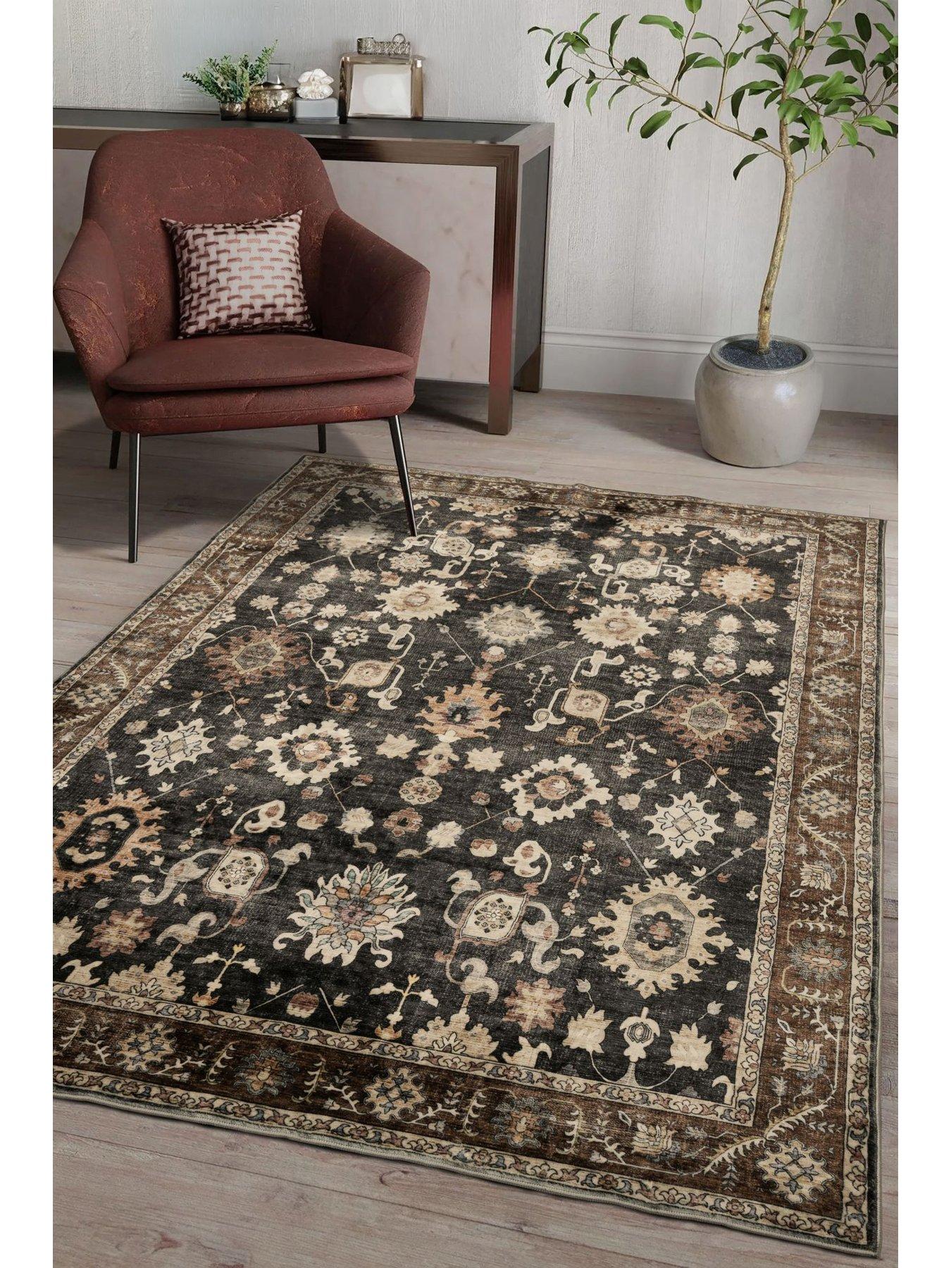 The Very Collection Washable Roma Traditional Rug