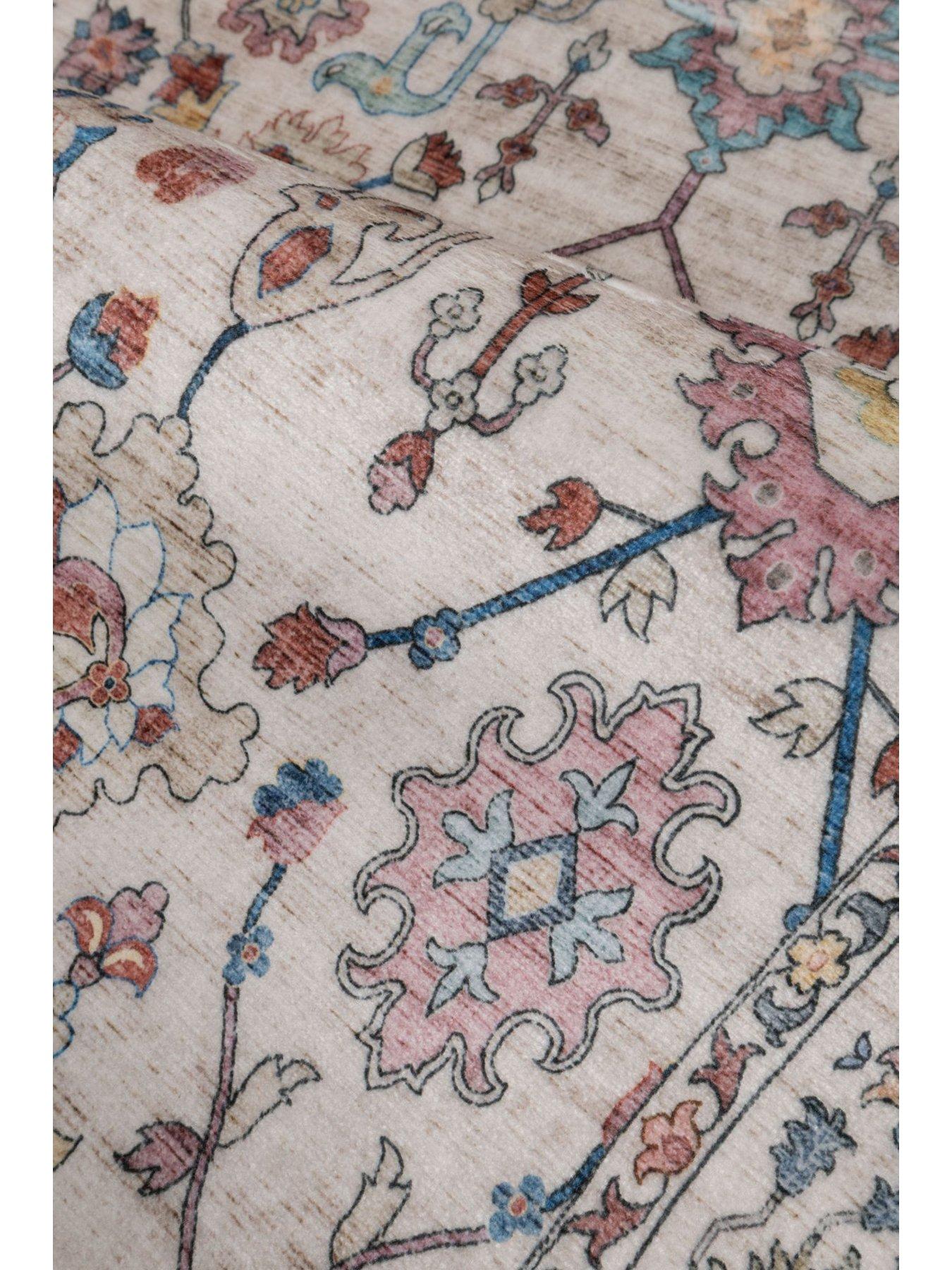 Image 3 of 4 of The Very Collection Washable Roma Traditional Rug