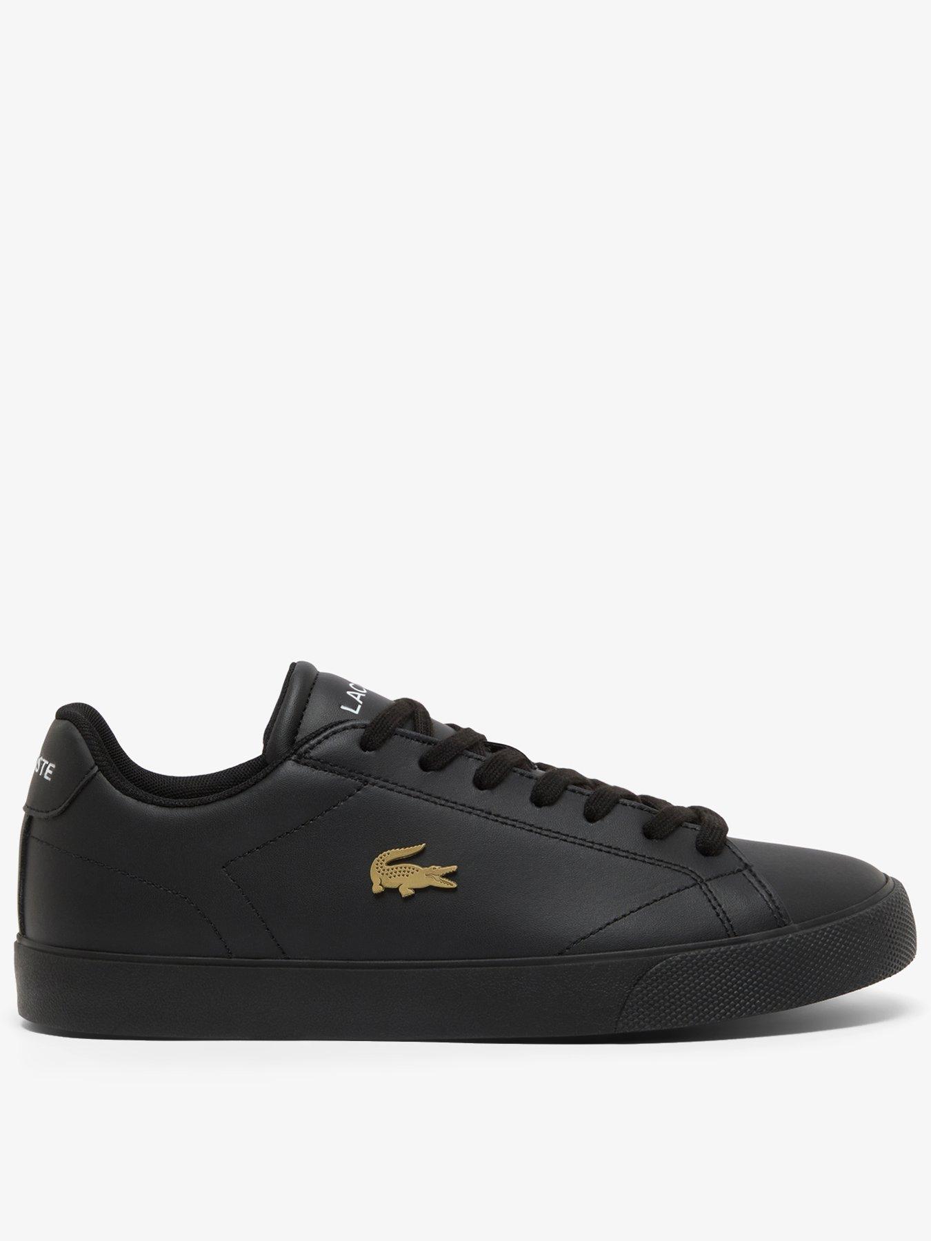Image 1 of 6 of Lacoste Leronde Set 225 Trainers - Black/Black