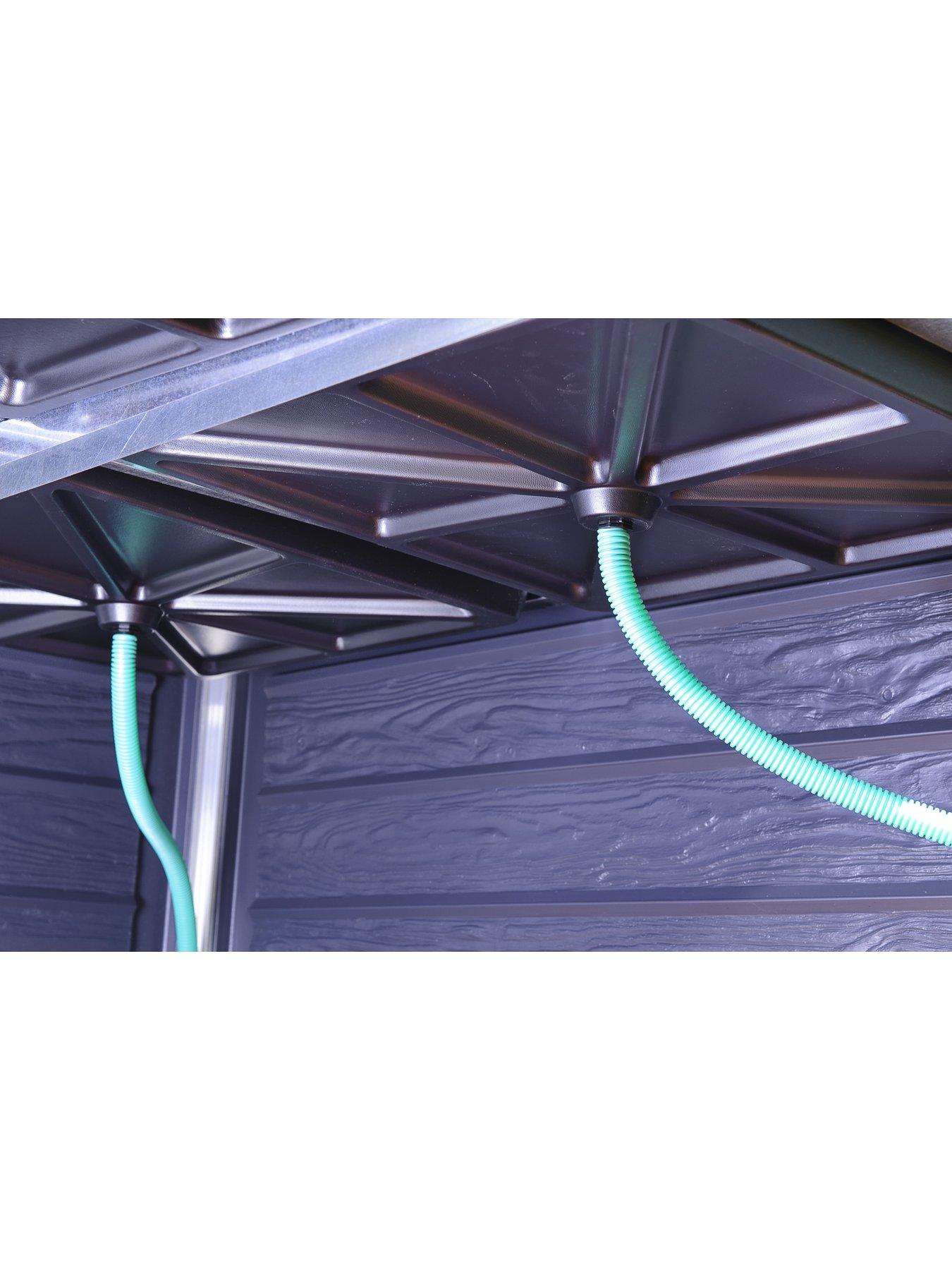  image of palram-plant-inn-silver--clear-glazing