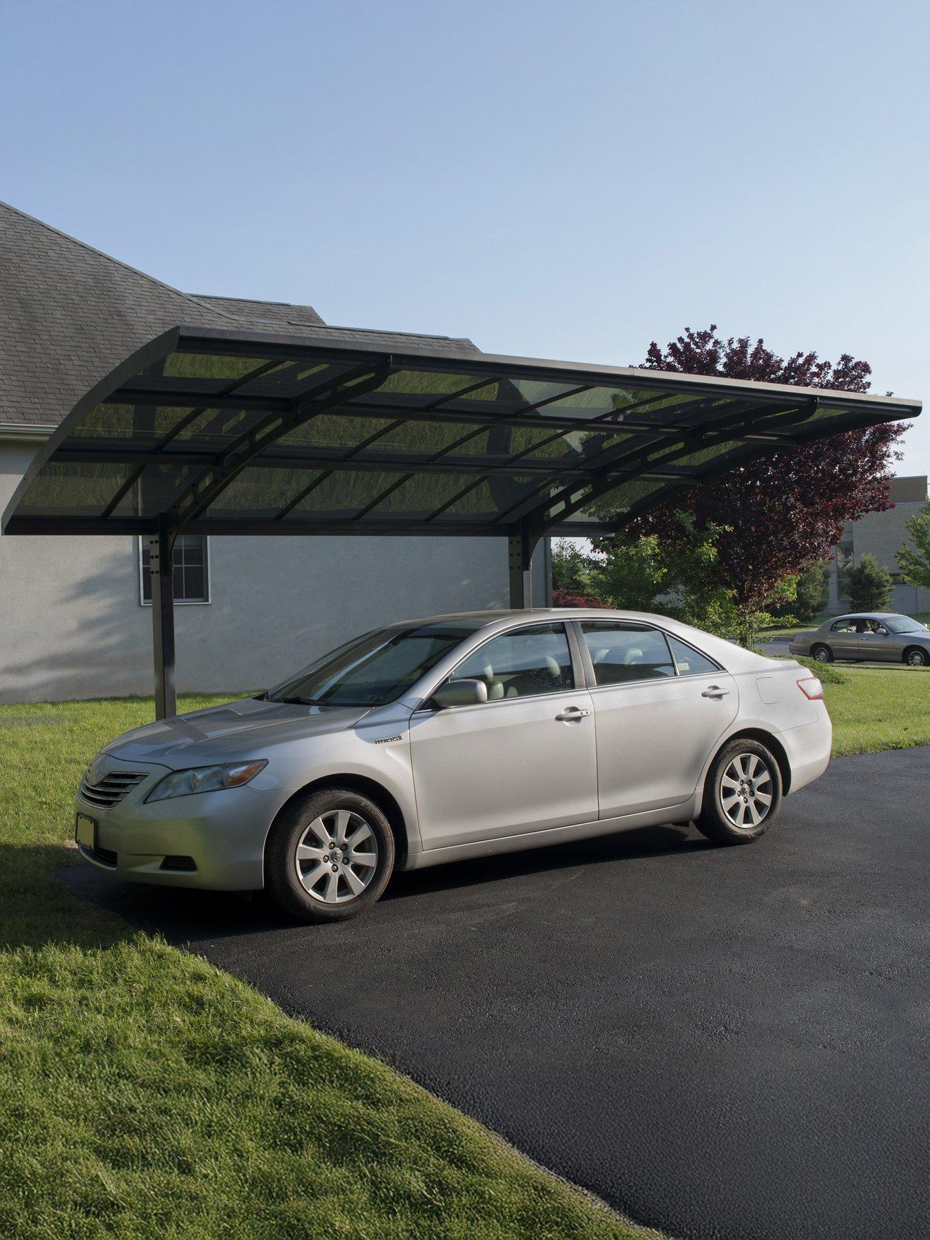 Image 1 of 5 of Palram Carport Arizona Breeze 5000 Grey