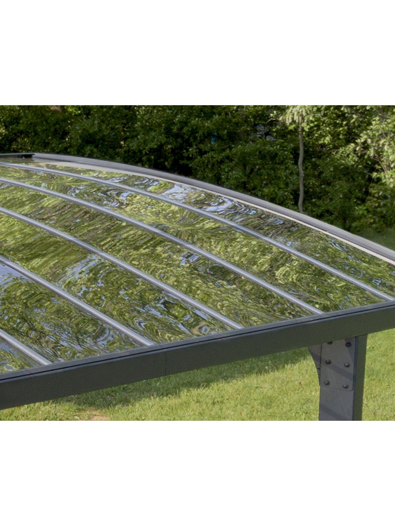 Image 3 of 5 of Palram Carport Arizona Breeze 5000 Grey