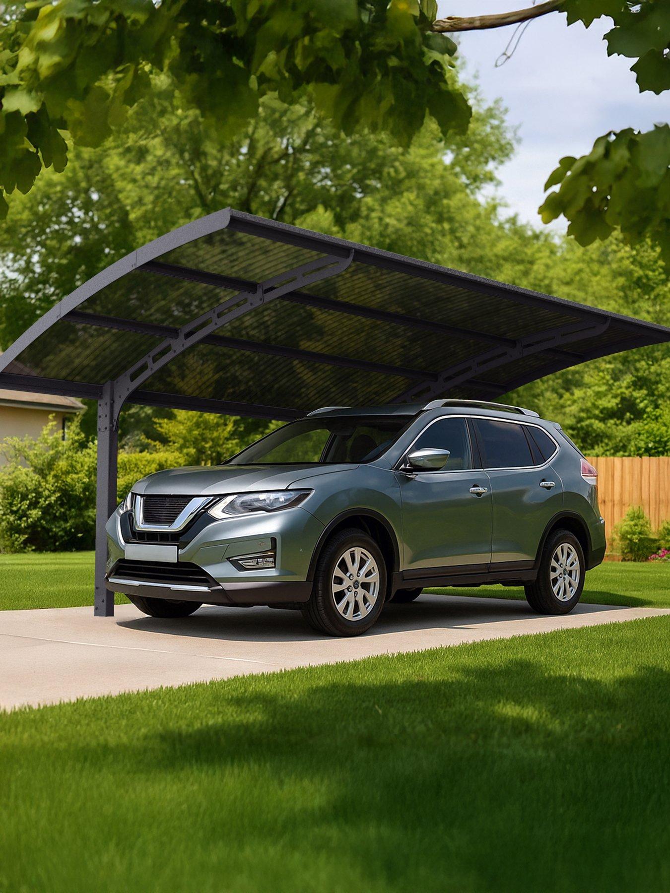 Palram Carport Arizona Wave 5000 - Grey