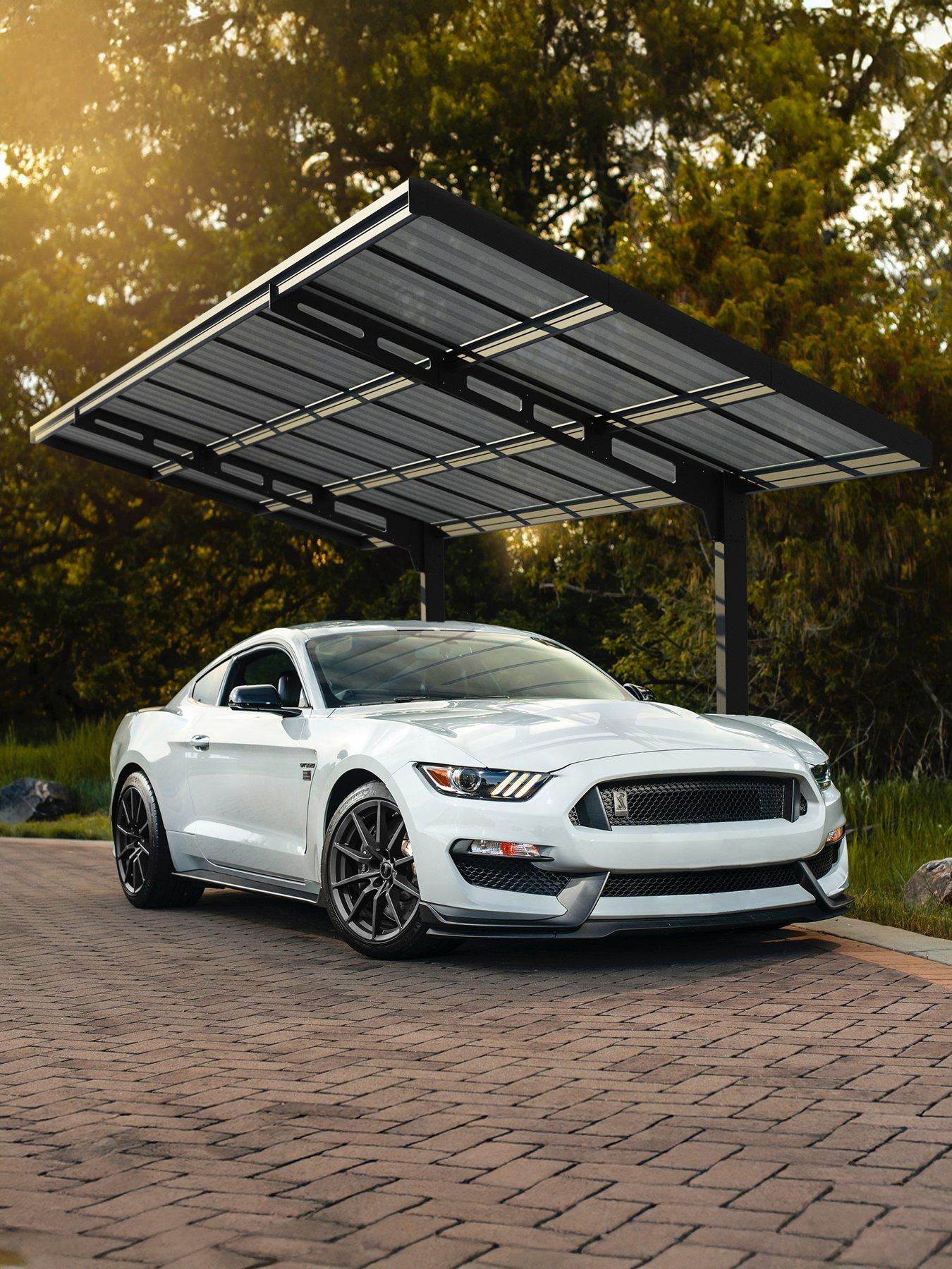 Palram Carport Sydney Wave - Black