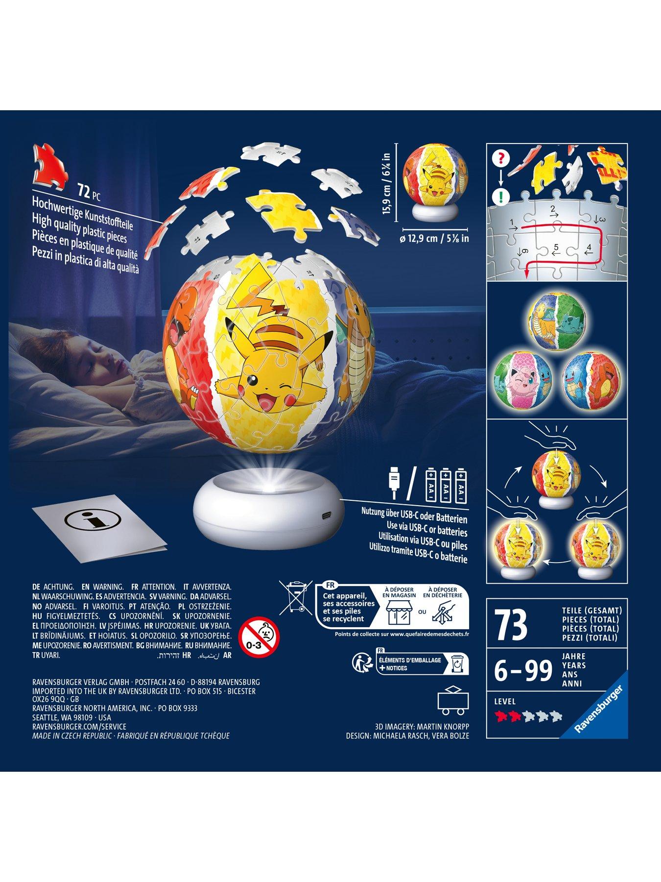 Image 4 of 6 of Pokemon 3D Puzzle Night Light