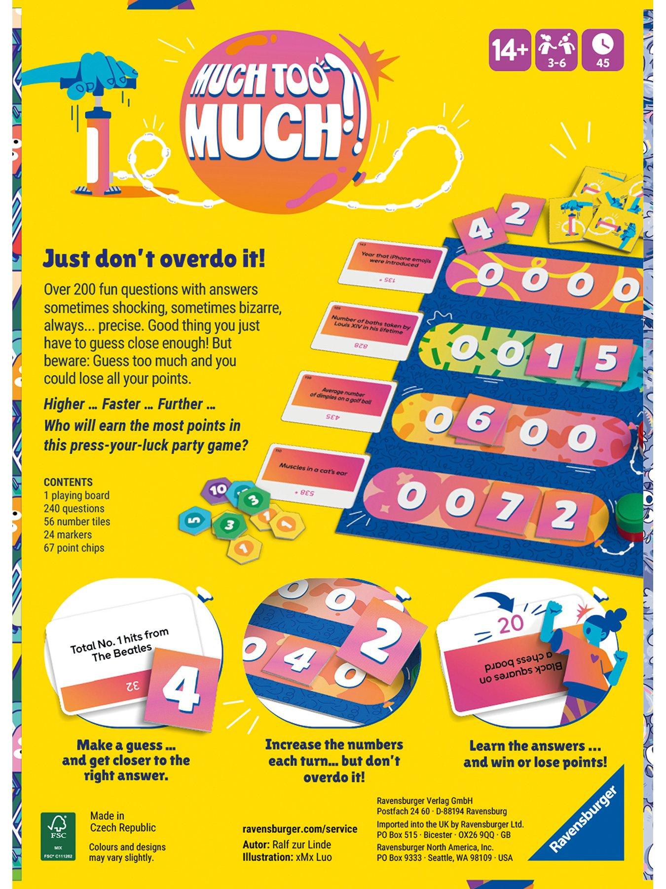  image of ravensburger-too-much-party-game