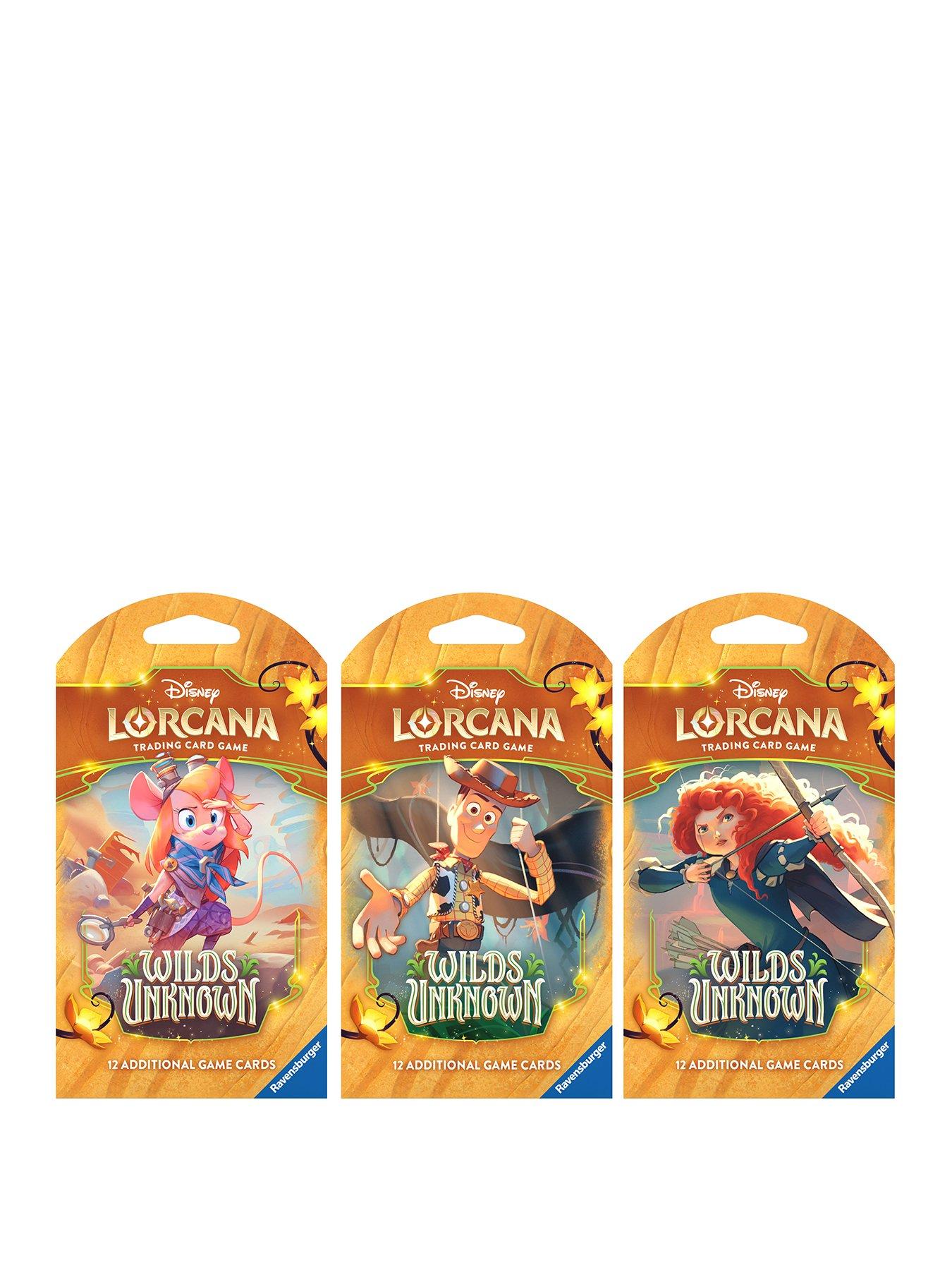Disney Lorcana - 3 Pack of Sleeved Boosters - Set 12