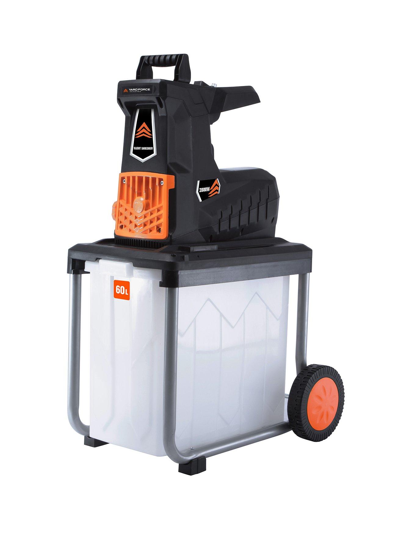 Yard Force 2800W silent shredder