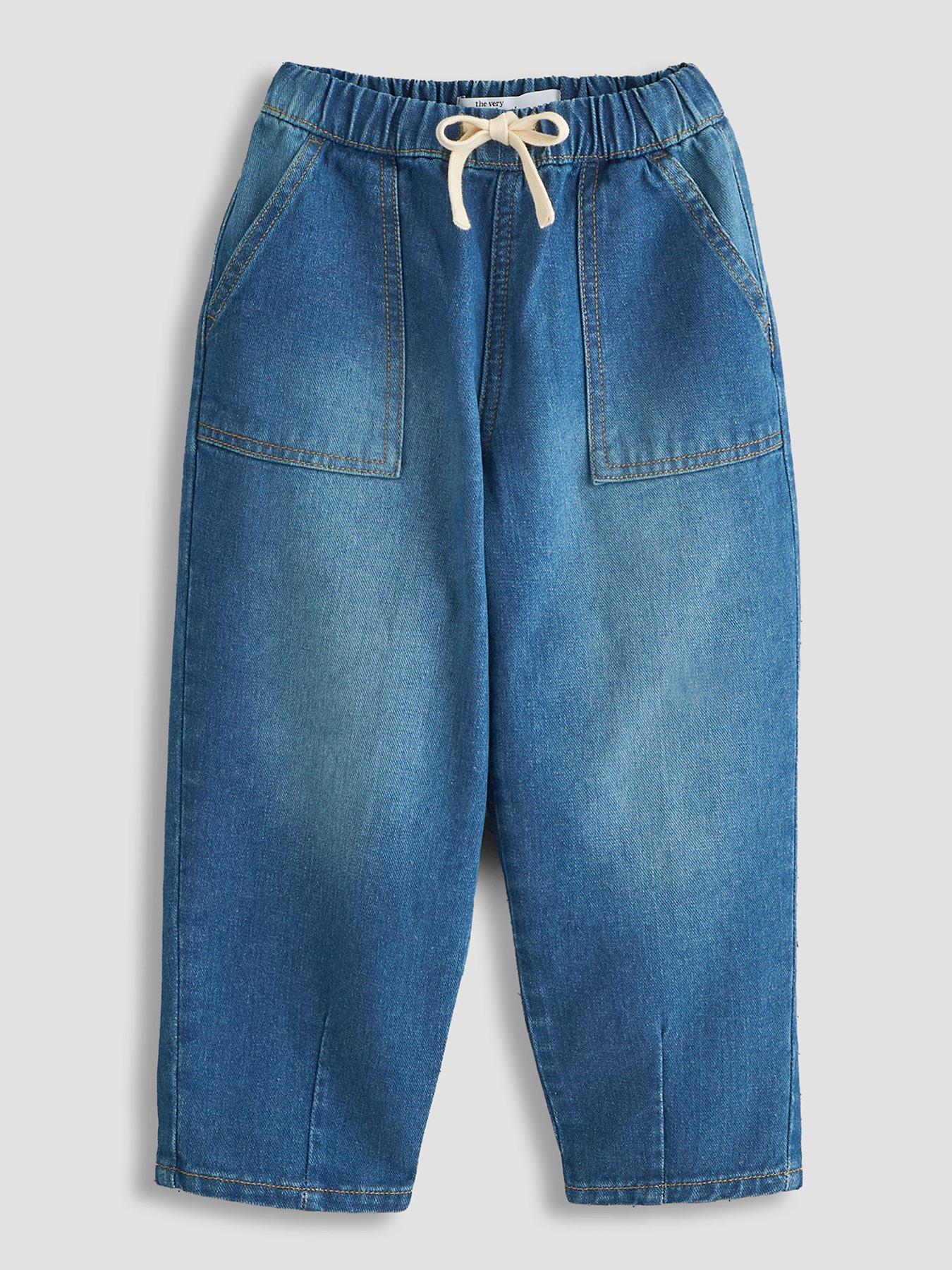 Image 1 of 4 of The Very Collection Boys Straight Leg Basic Jeans - Blue