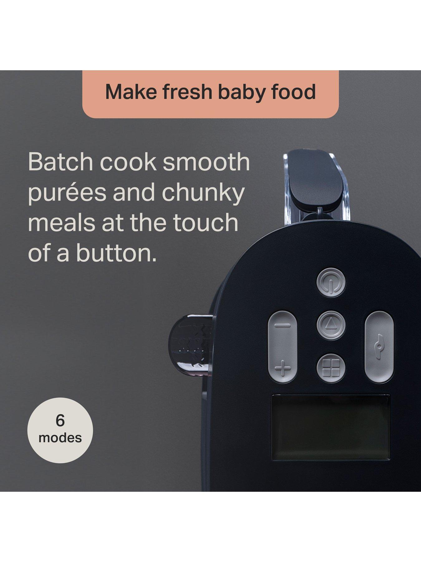  image of tommee-tippee-tt-6-in-1-baby-food-maker-black