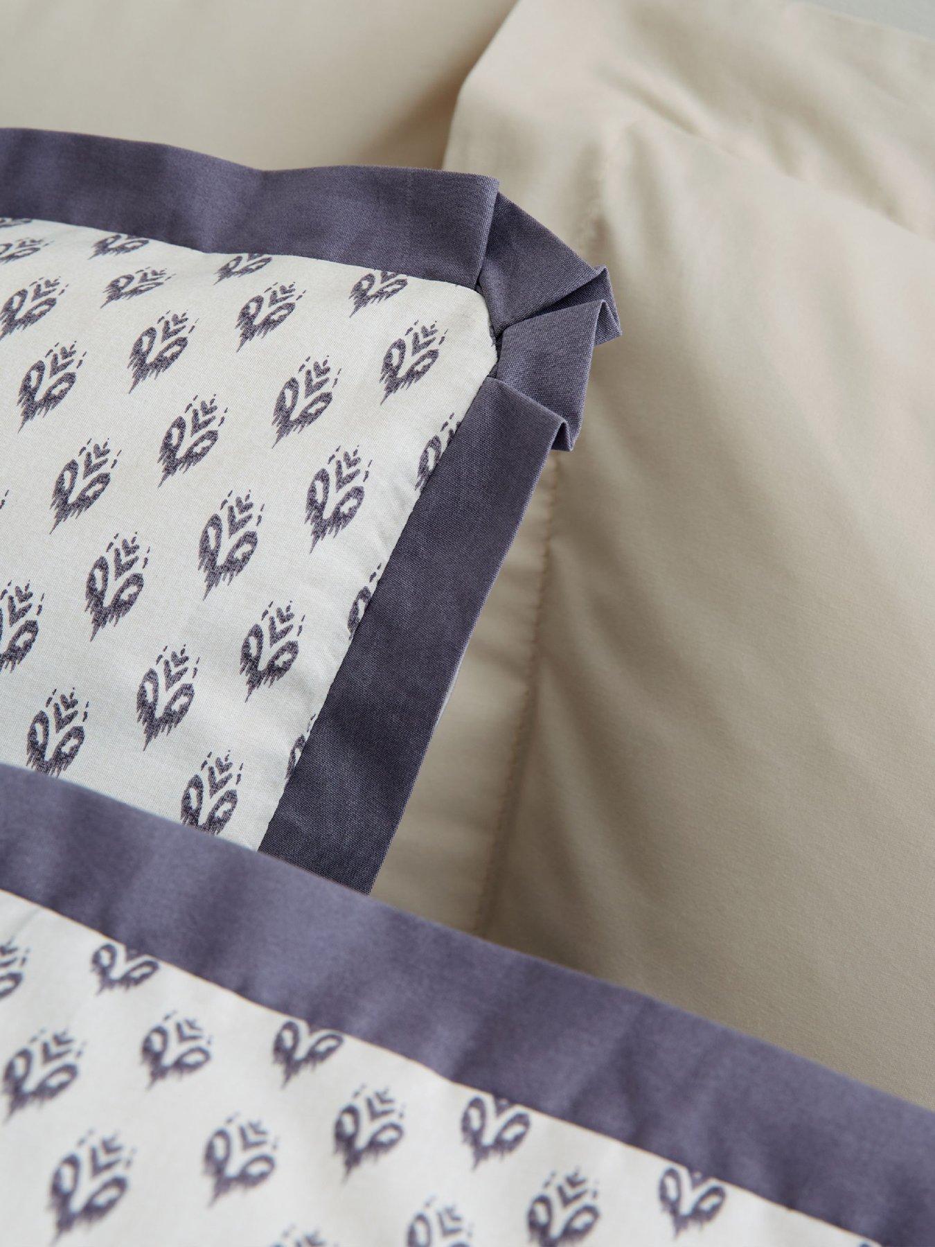 Image 6 of 7 of Bianca Amelie 100% Cotton Duvet Set Blue