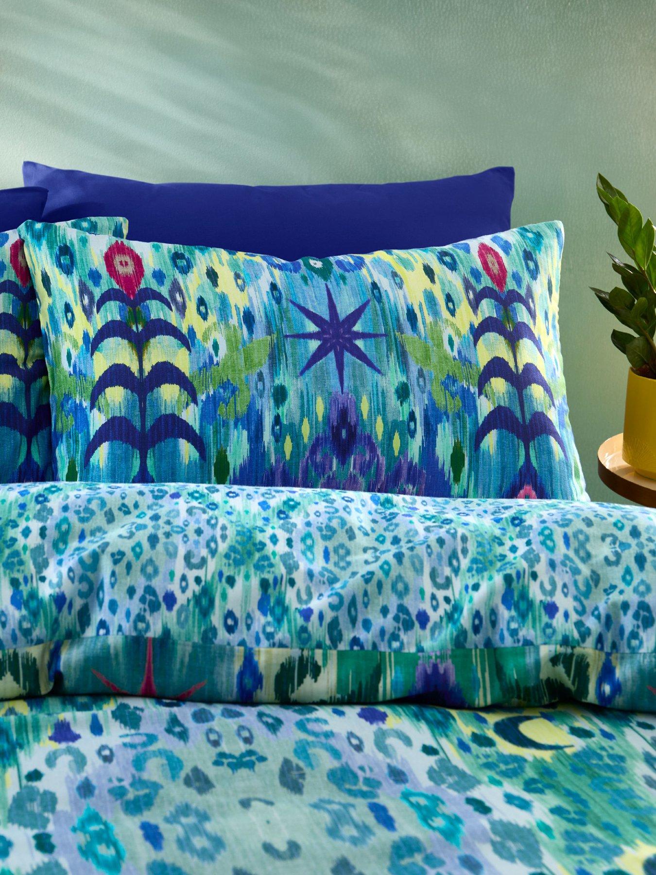  image of matthew-williamson-ikat-duvet-set-blue