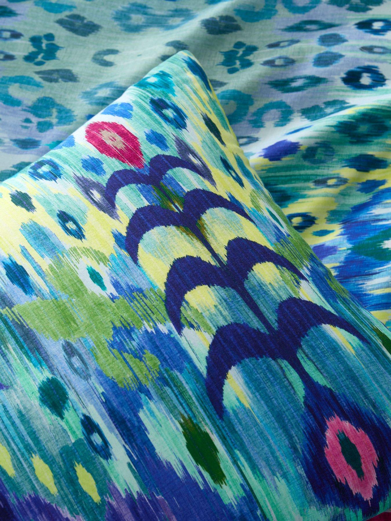  image of matthew-williamson-ikat-duvet-set-blue