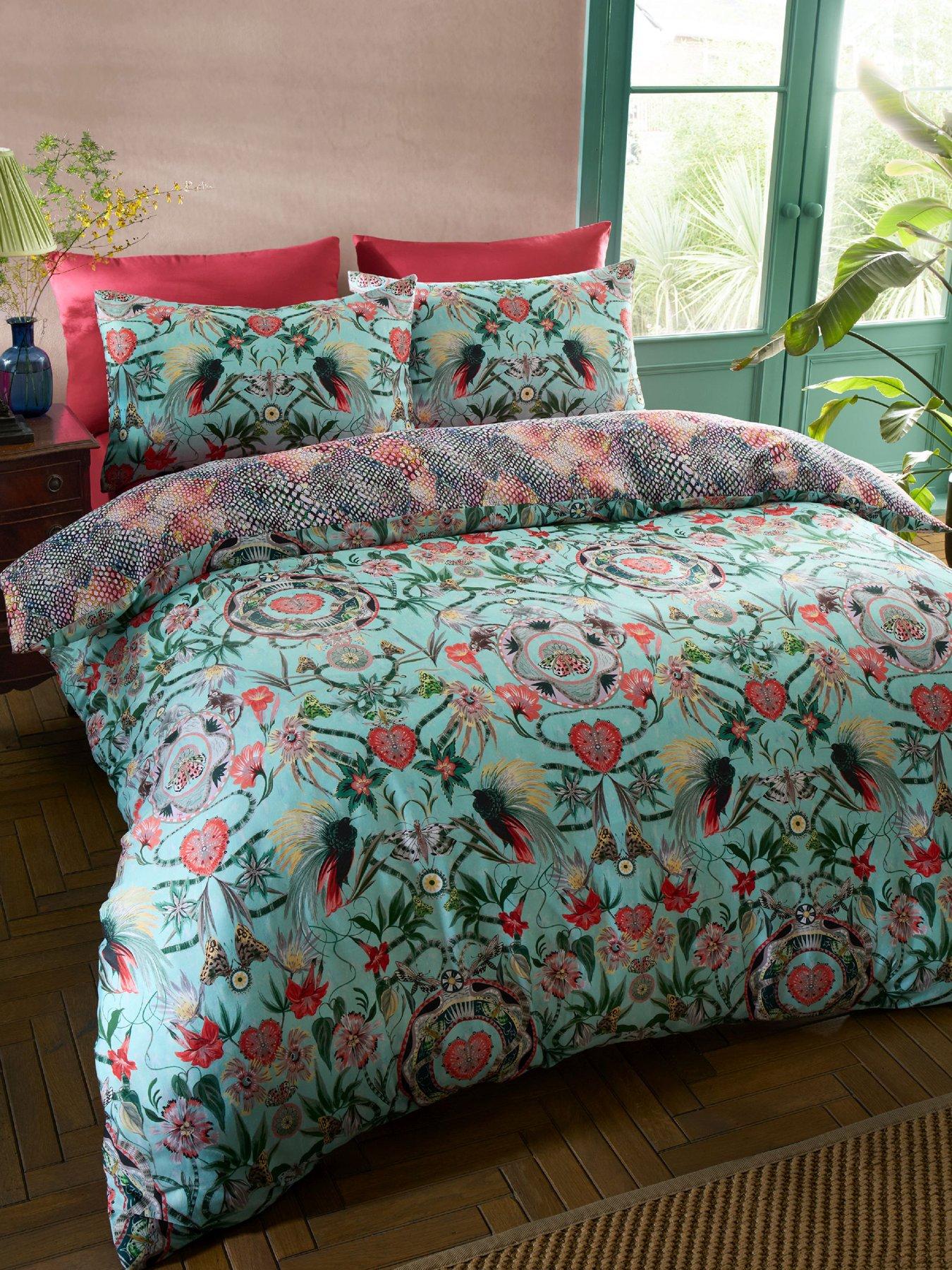 Matthew Williamson Mother Amazon Duvet Set Green