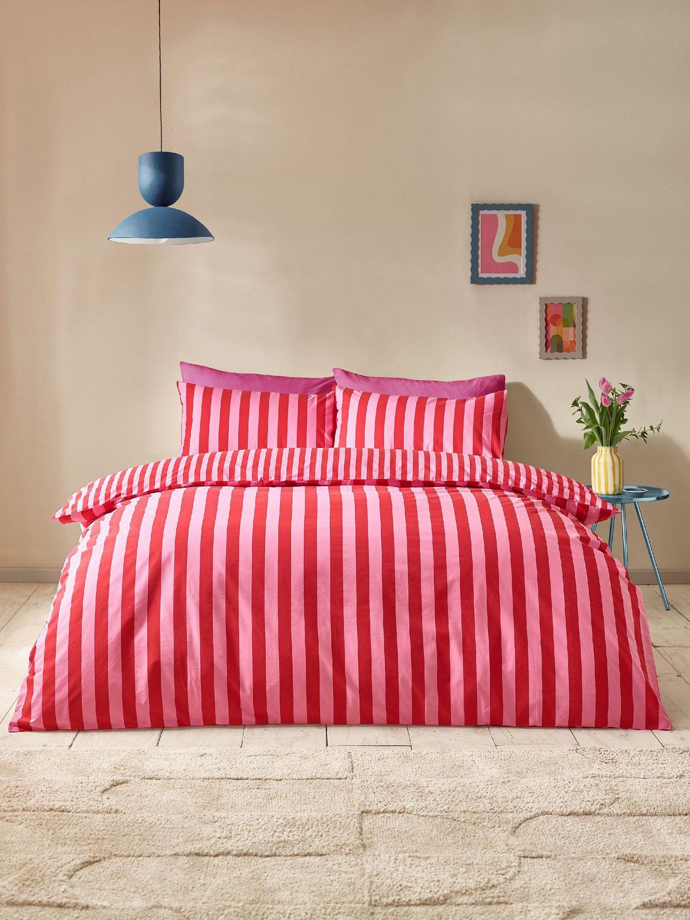 sassy-b-stripe-tease-duvet-set-red