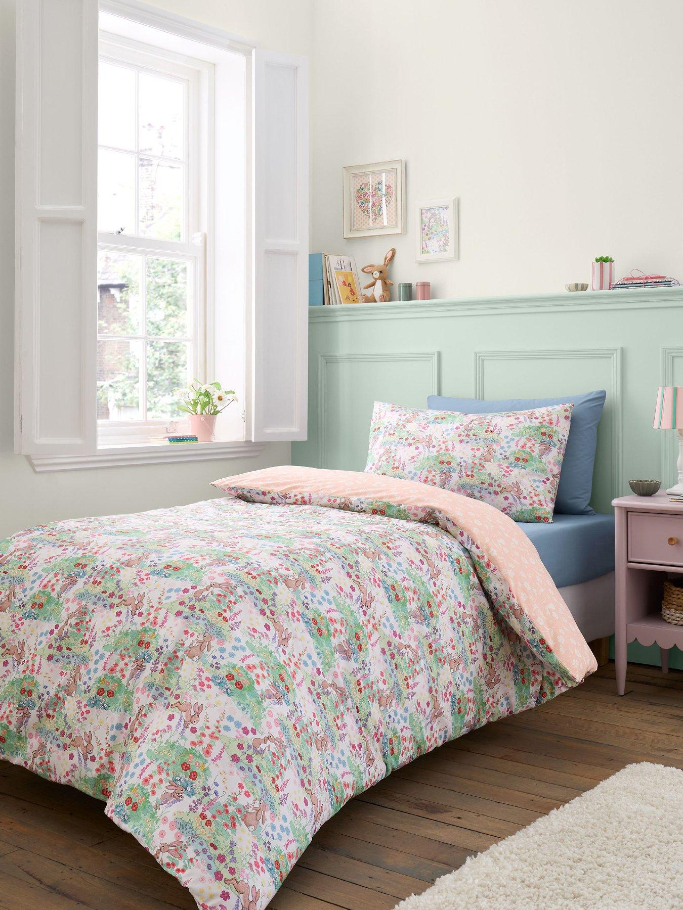 belle-boo-meadow-bunnies-100-cotton-duvet-set-blue