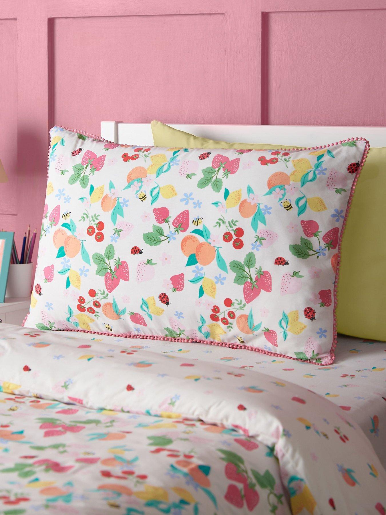 Catherine Lansfield Fruity Friends Duvet Set Bright